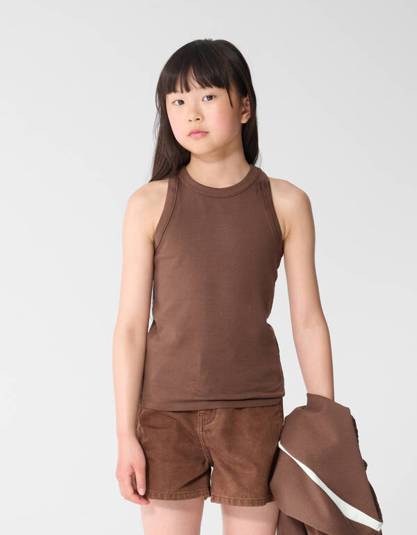 Basic Singlet Braun SHOEBY GIRLS
