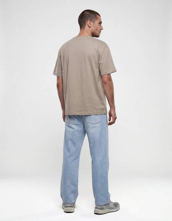 T-Shirt mit Aufdruck Hellgr&uuml;n SHOEBY MEN