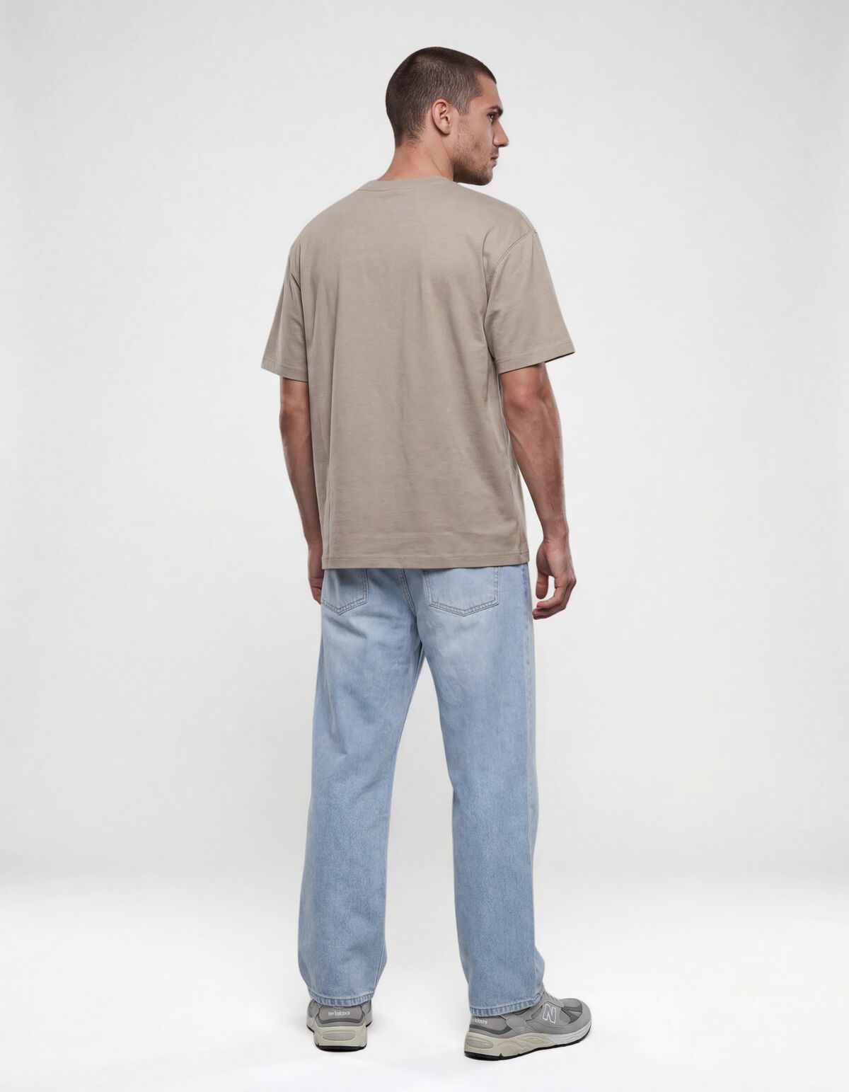 T-Shirt mit Aufdruck Hellgr&uuml;n SHOEBY MEN
