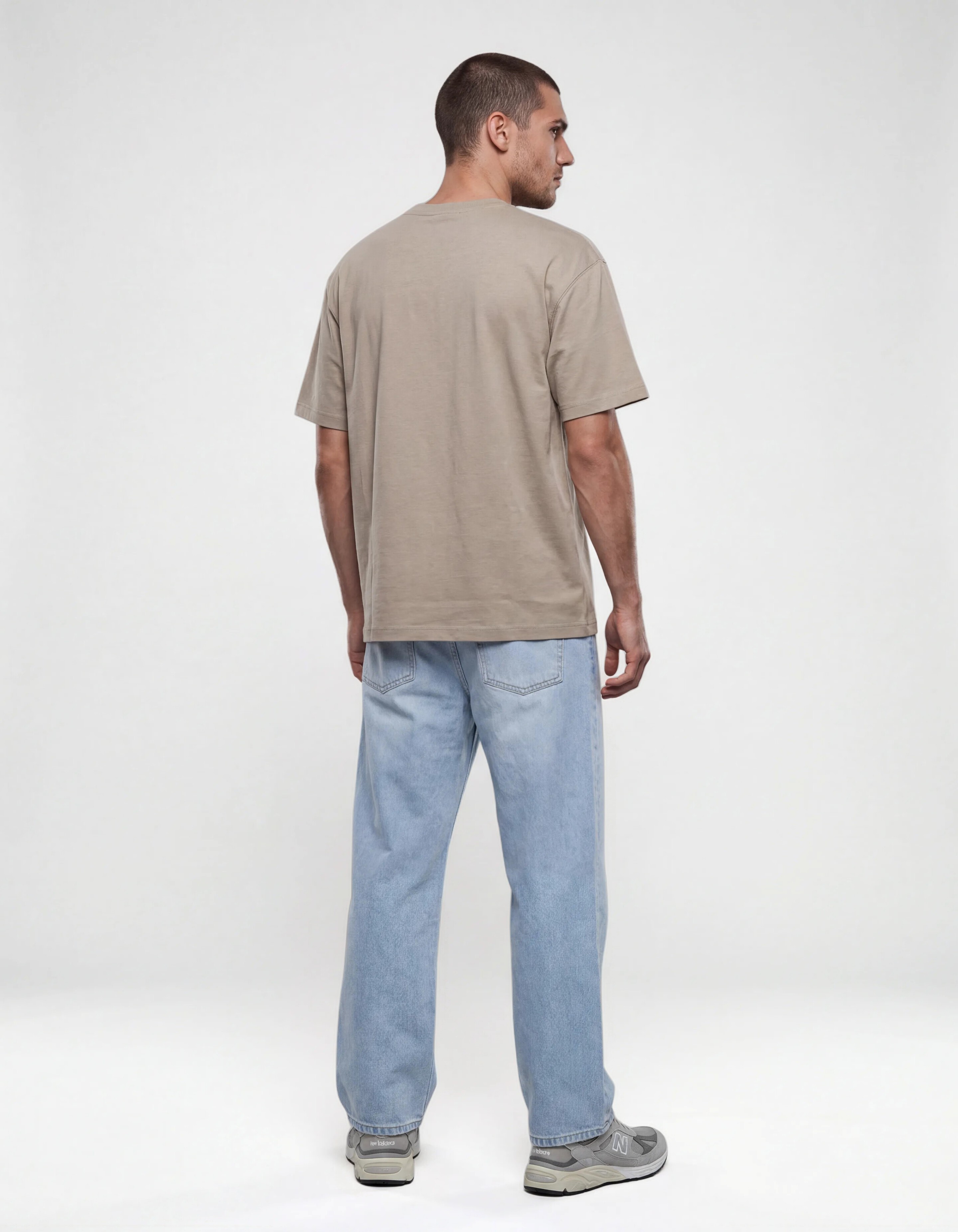 T-Shirt mit Aufdruck Hellgr&uuml;n SHOEBY MEN
