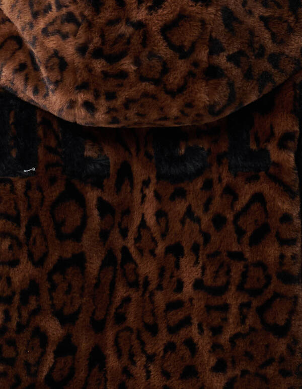 F&uuml;r Leopard Jas Braun SHOEBY GIRLS