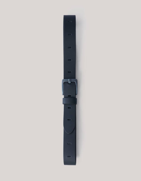 Basic Ledergürtel Schwarz SHOEBY ACCESSOIRES