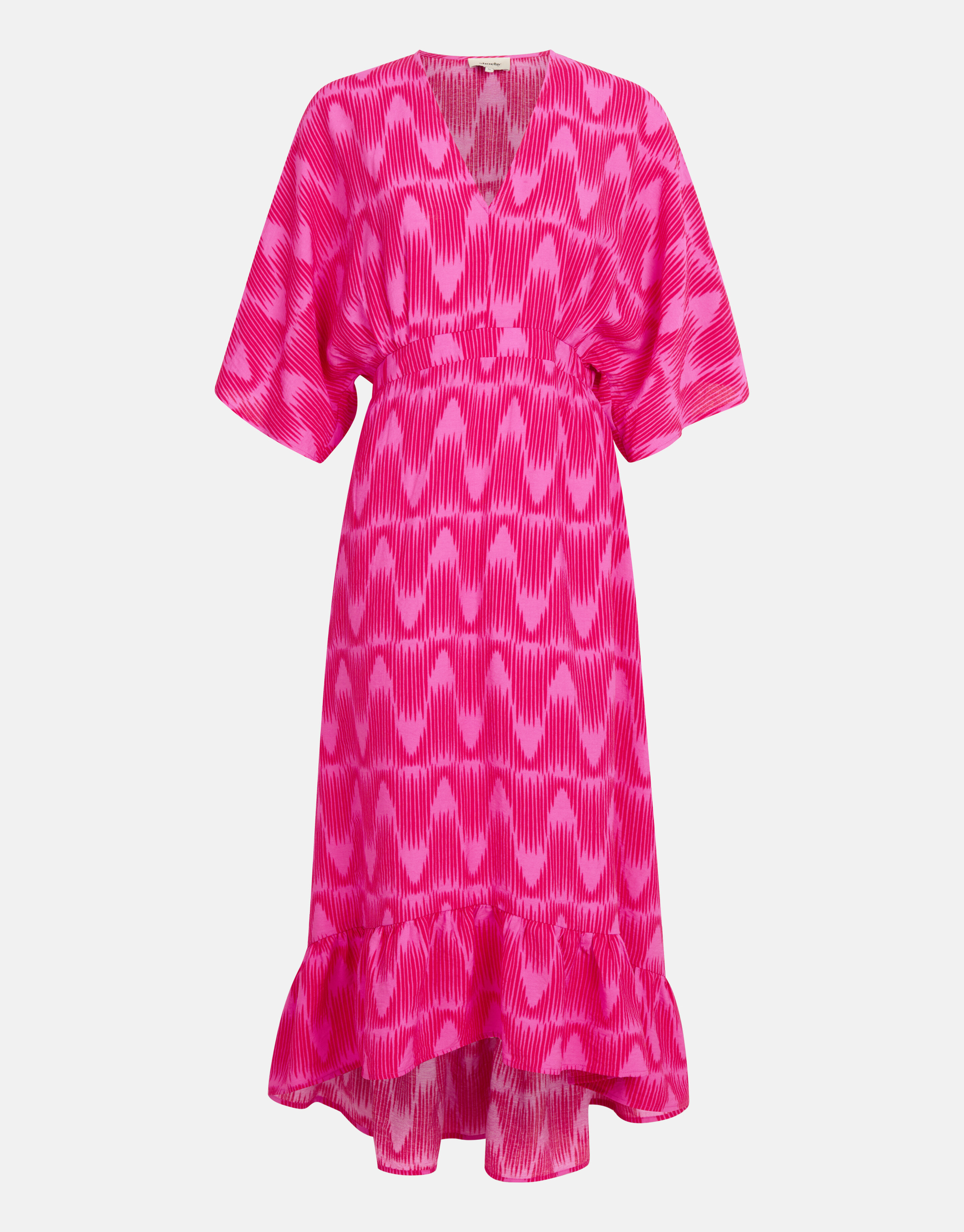 Graphic Print Kleid Rosa SHOEBY WOMEN