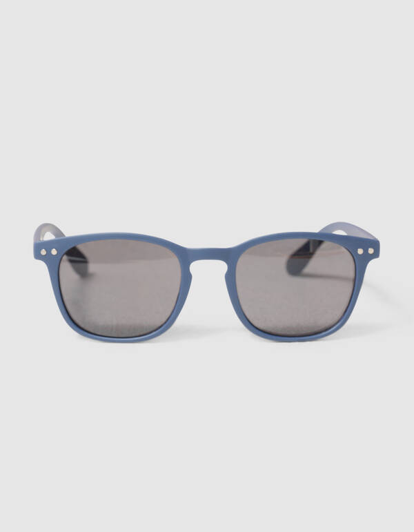 Matte Sonnenbrille Blau SHOEBY ACCESSOIRES