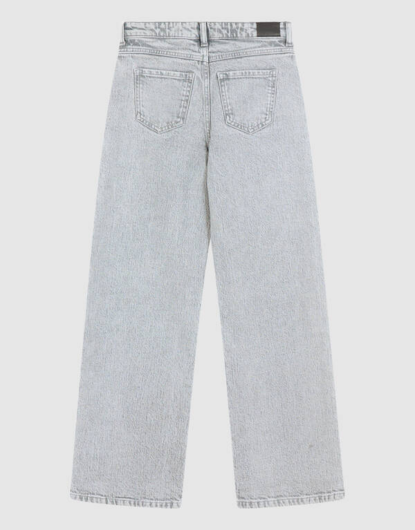 Weit geschnittene Jeans aus hellgrau SHOEBY GIRLS