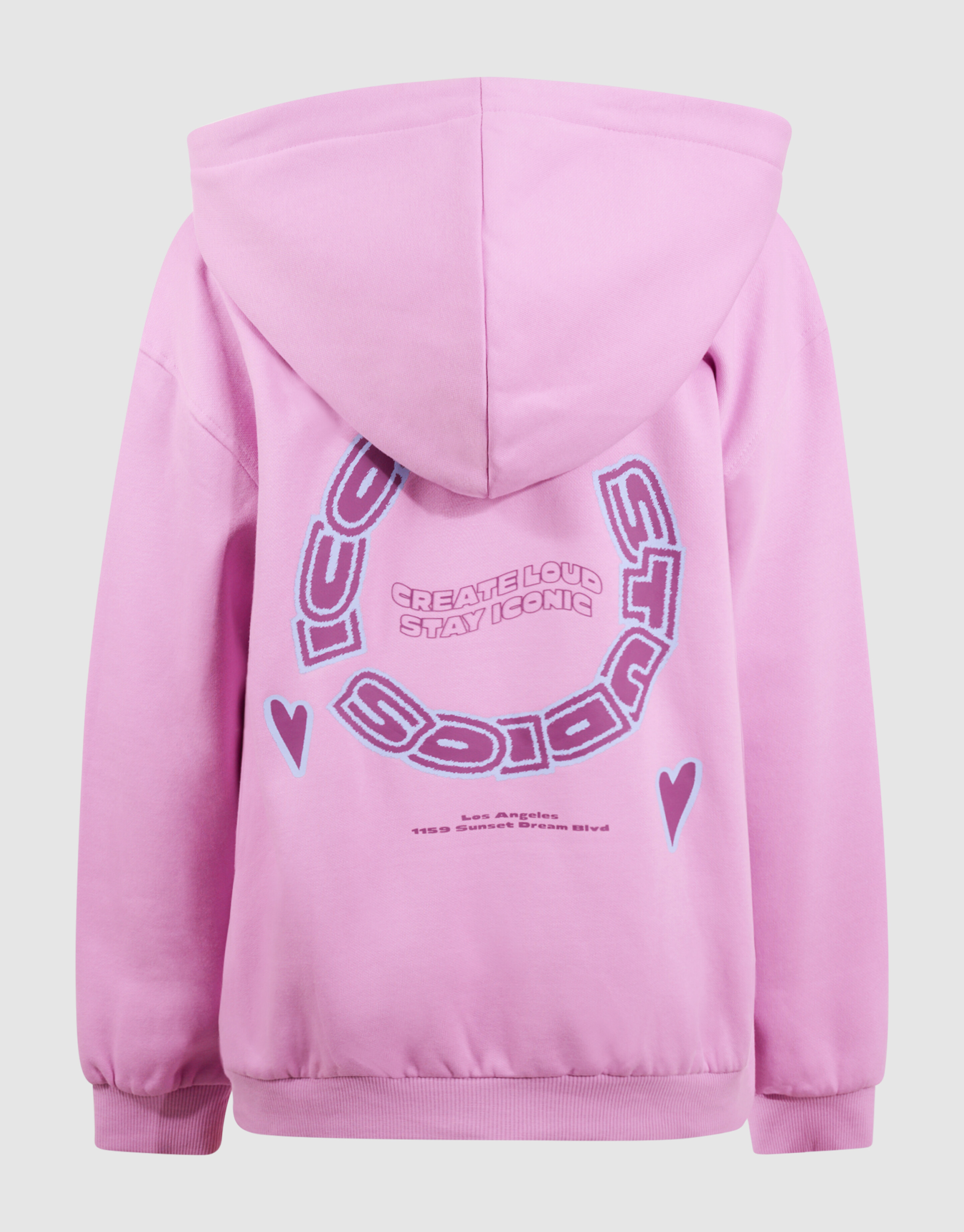 Herz-Kunstwerk-Weste Rosa SHOEBY GIRLS