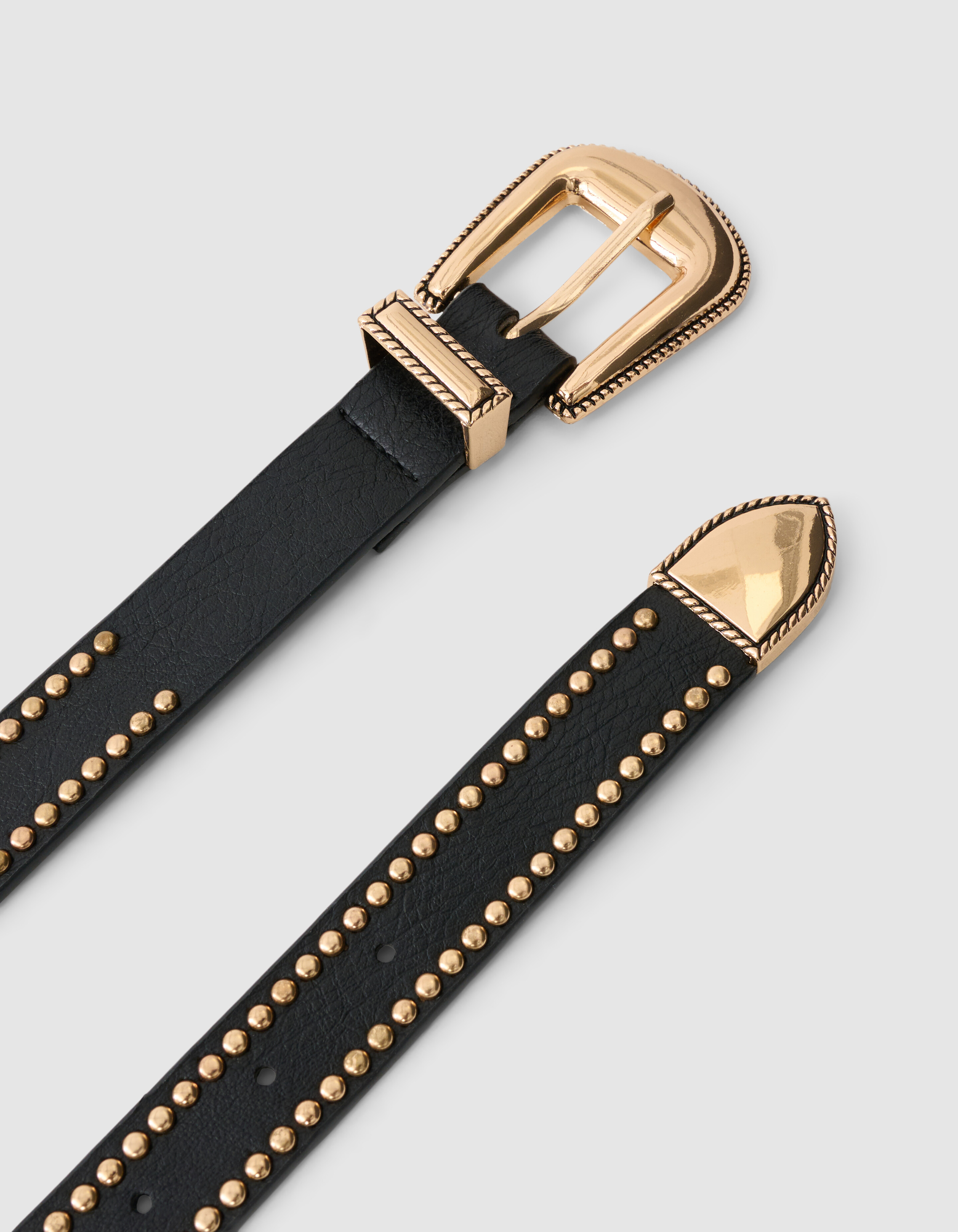 G&uuml;rtel mit Golddetails SHOEBY ACCESSOIRES