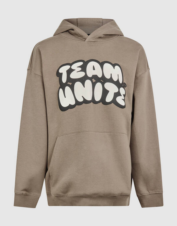 Team Unite Artwork Hoodie Khaki SHOEBY BOYS