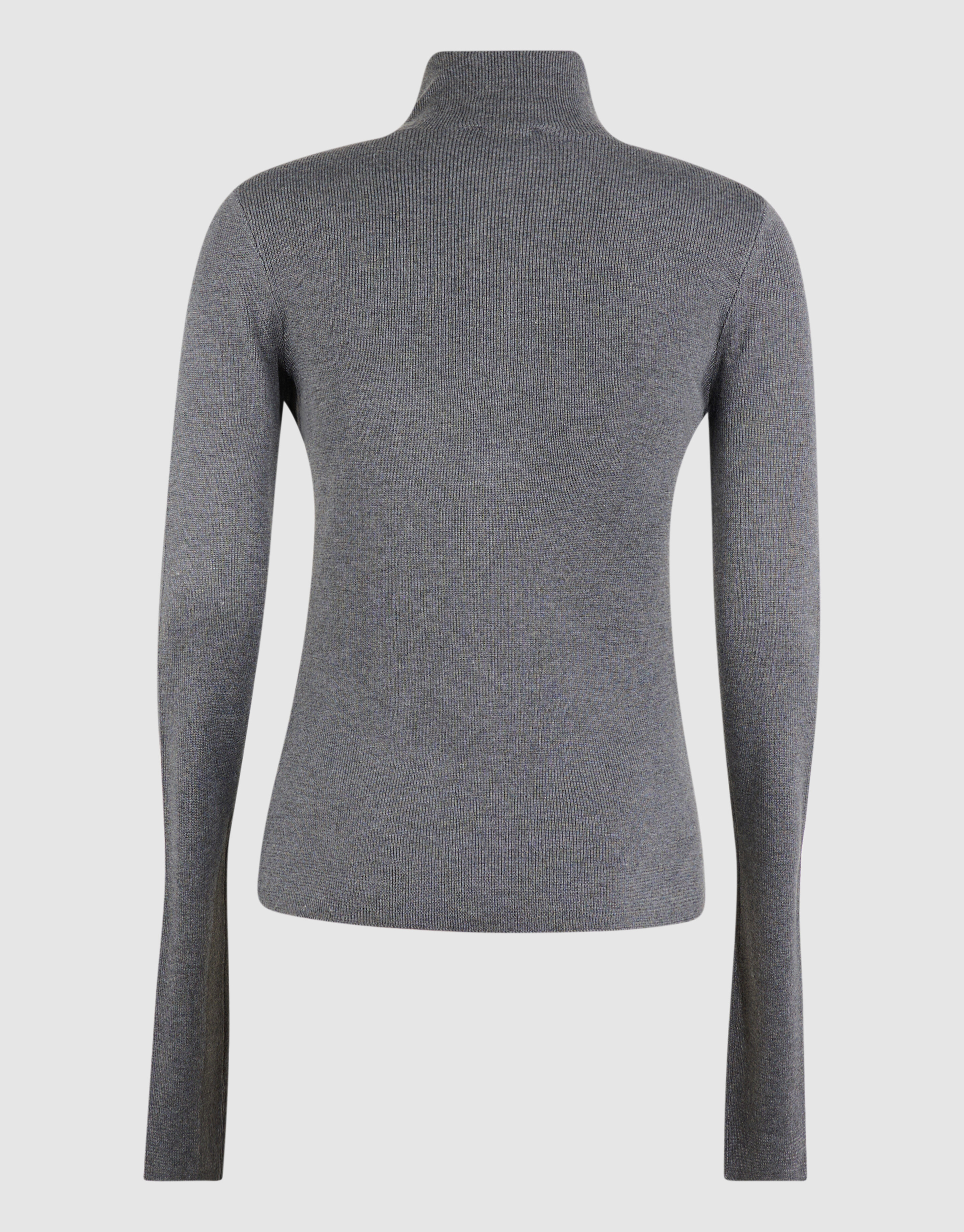 Ski-Pullover mit halbem Rei&szlig;verschluss grau SHOEBY WOMEN