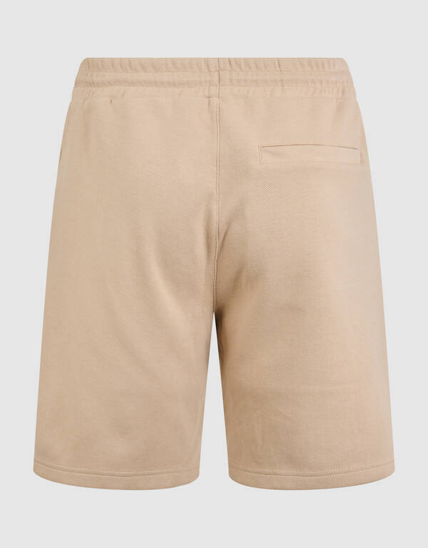 Piqu&eacute; Logo Shorts Sand SHOEBY MEN