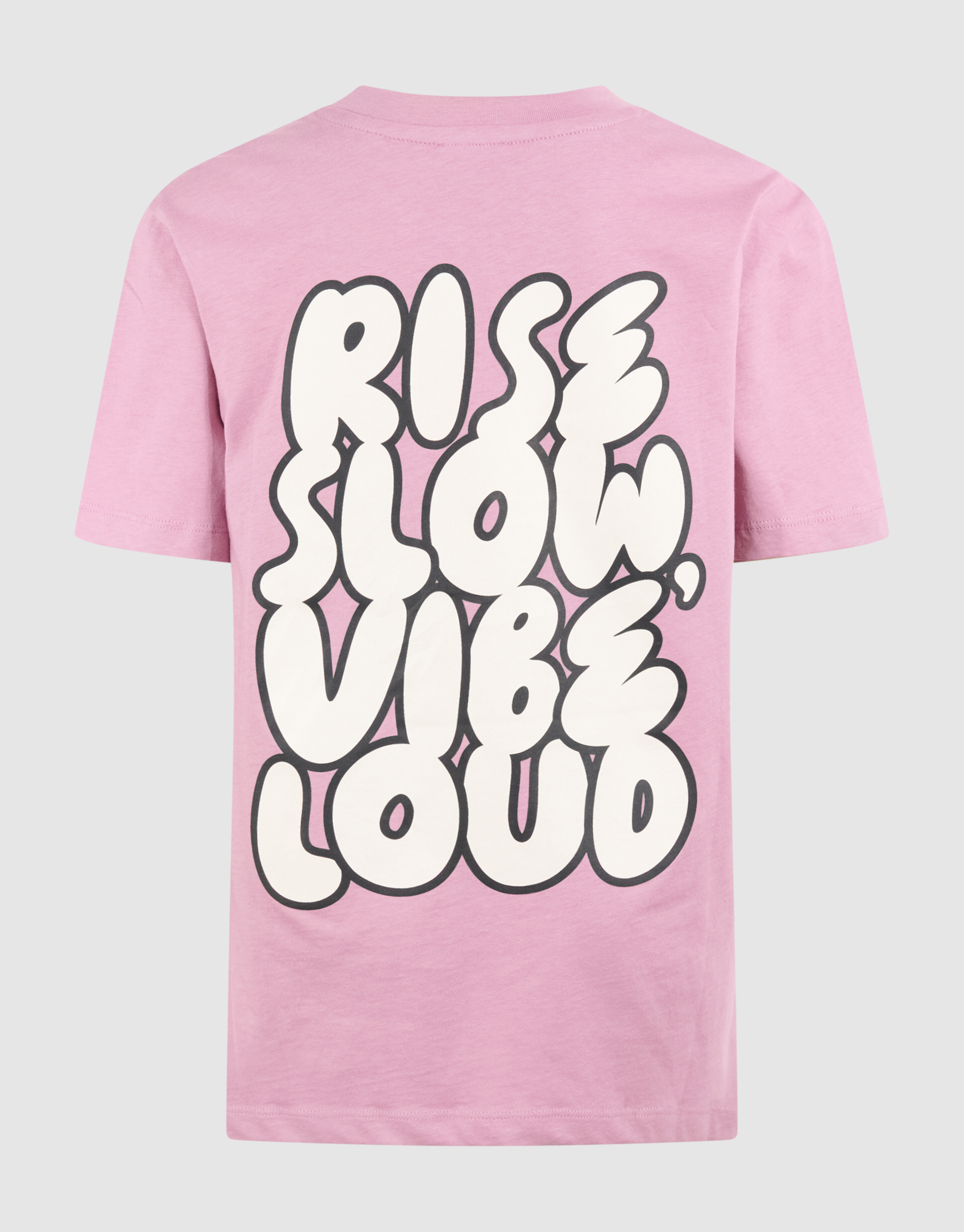 Vibe Loud Kunstwerk T-shirt Rosa SHOEBY BOYS