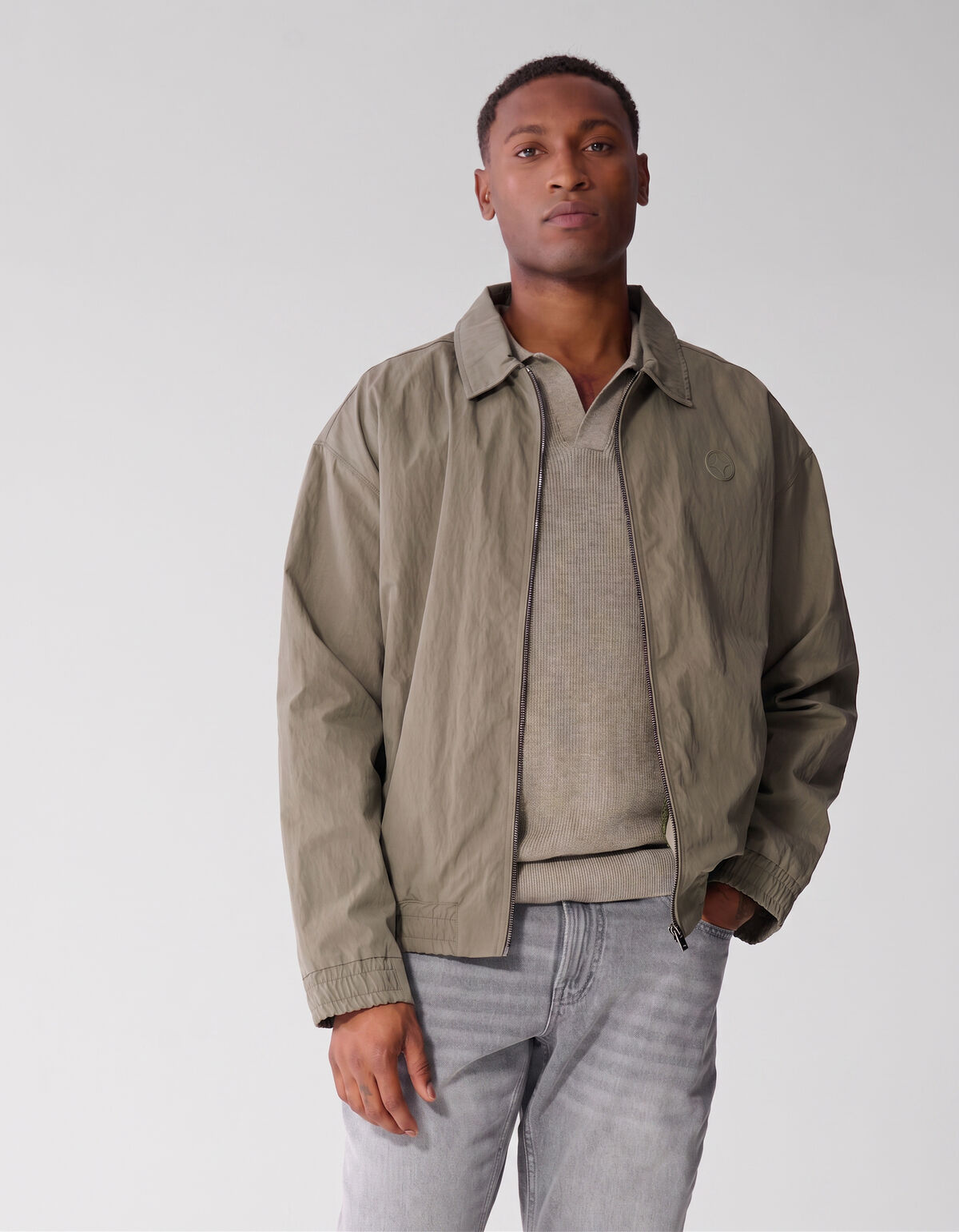Crinkle Bomber Hellgr&uuml;n SHOEBY MEN