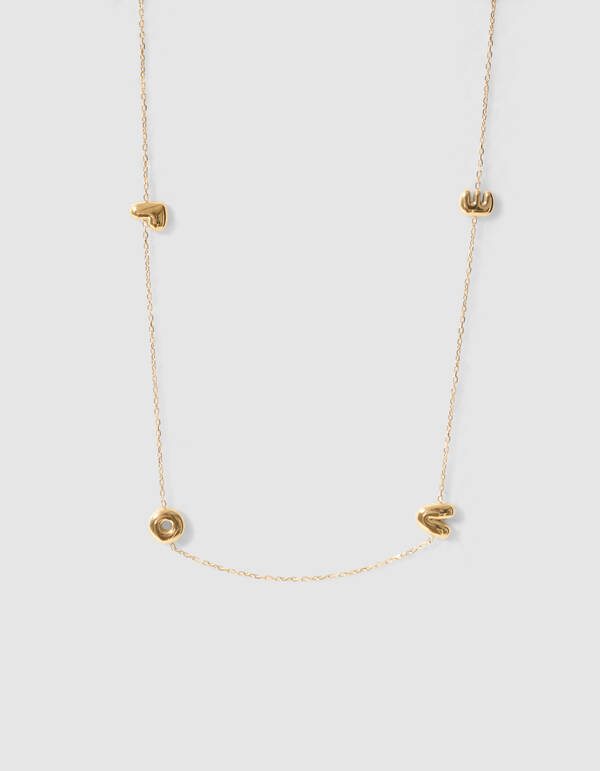 Love Ketting Goud SHOEBY ACCESSOIRES