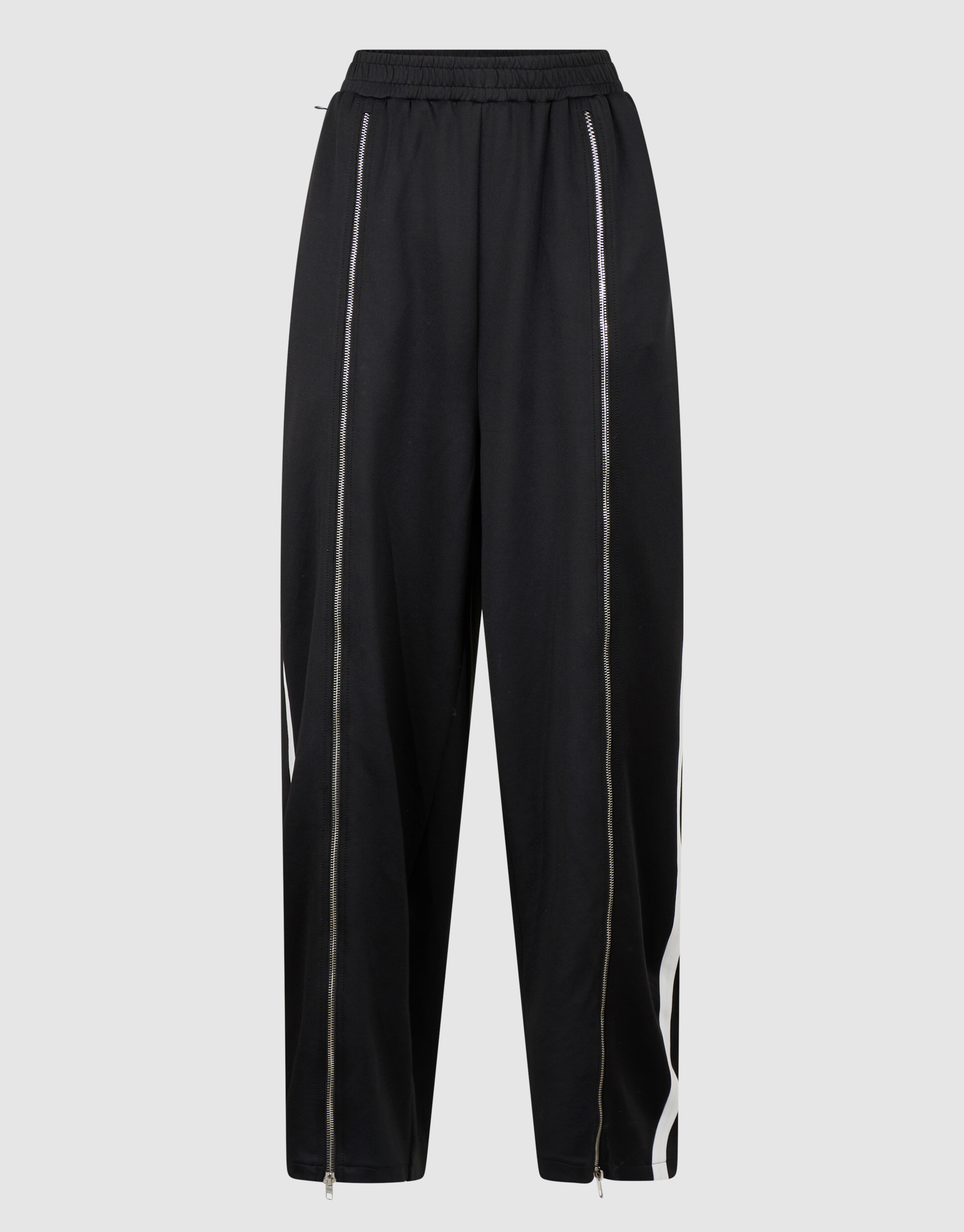 &bdquo;Front Zipper Barrel Fit&ldquo;-Hose in Schwarz SHOEBY WOMEN
