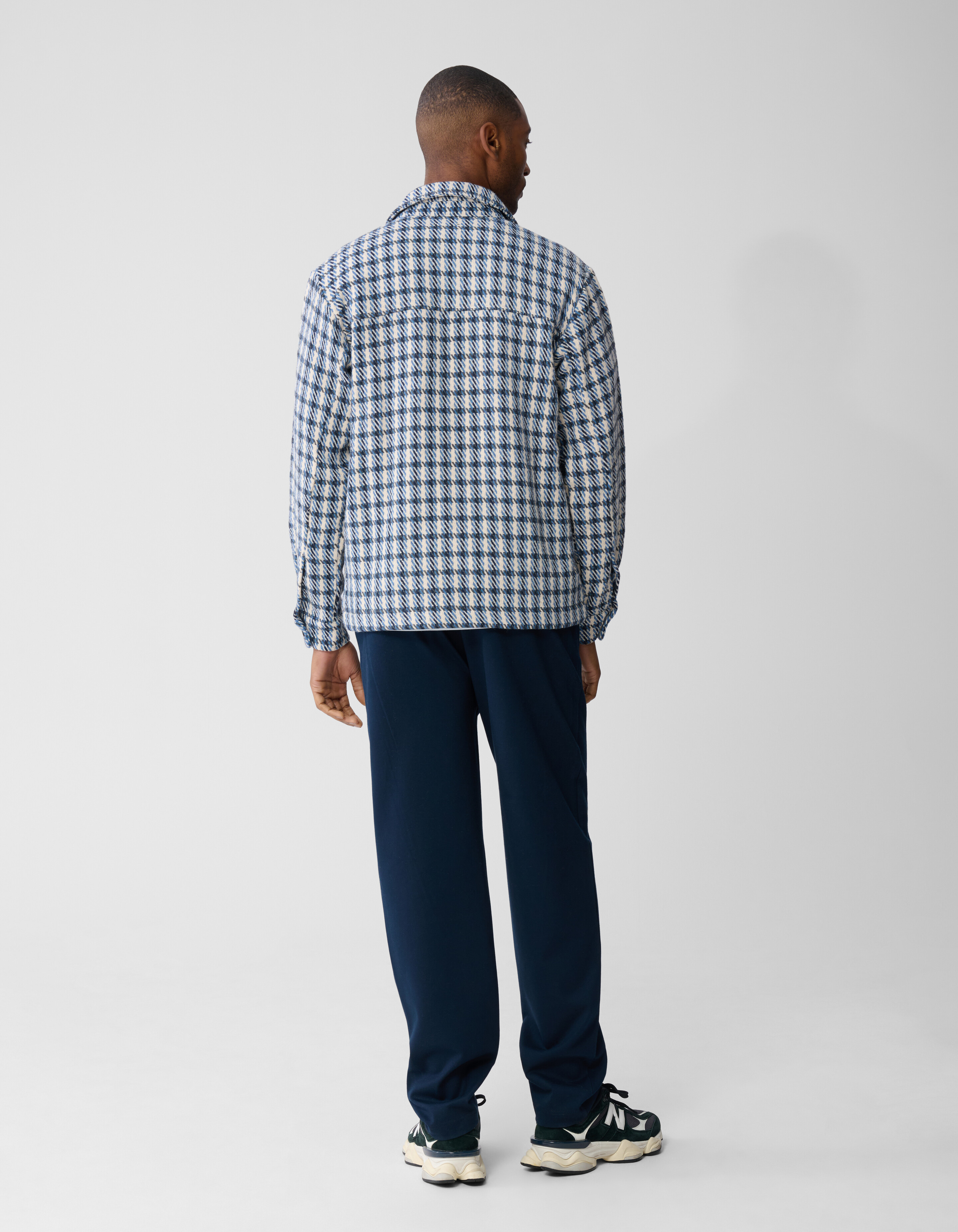 Faltenhose in regul&auml;rer Passform, dunkelblau SHOEBY MEN