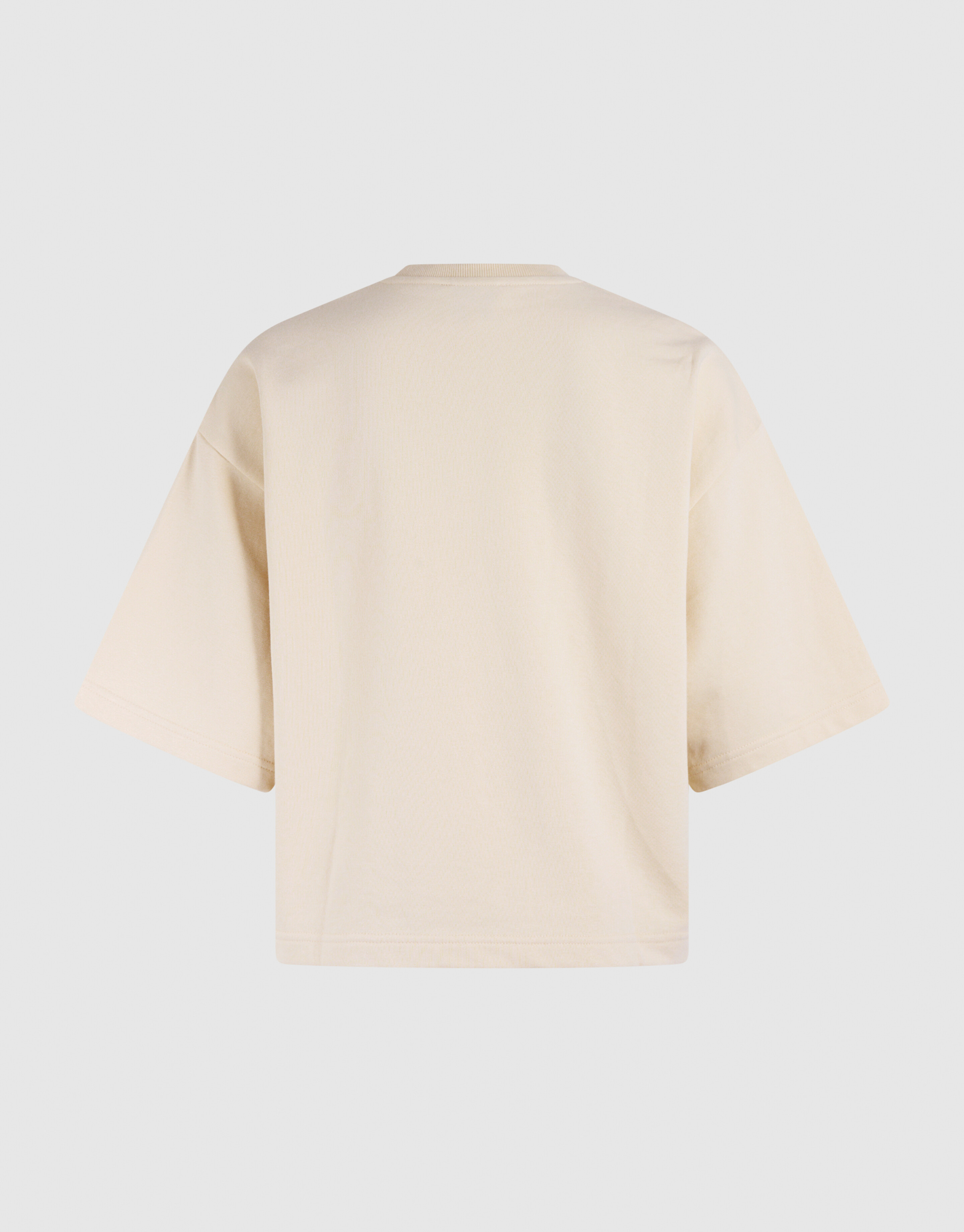 Sweat-T-Shirt in Übergröße Off White SHOEBY WOMEN
