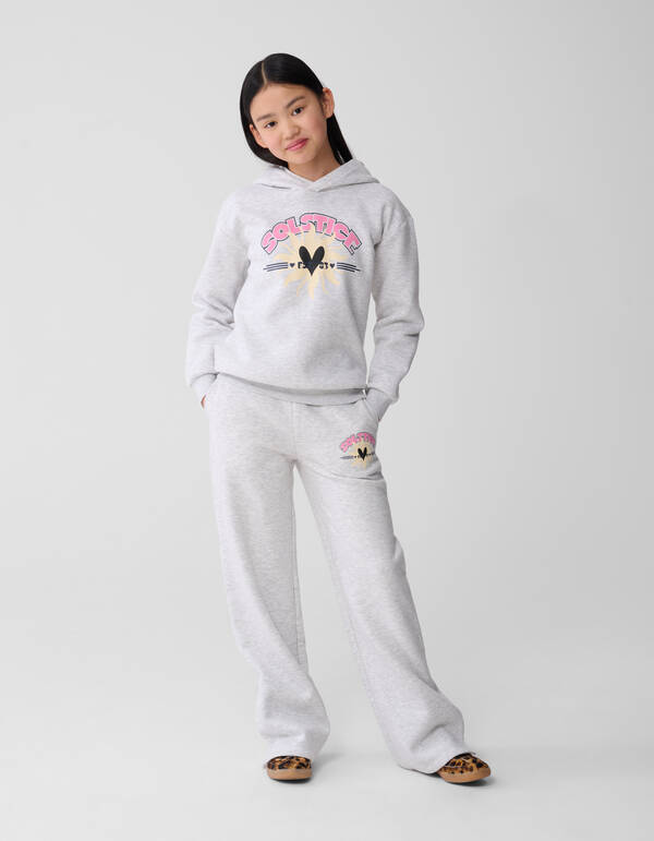 Solstice Artwork Hoodie Grau SHOEBY GIRLS