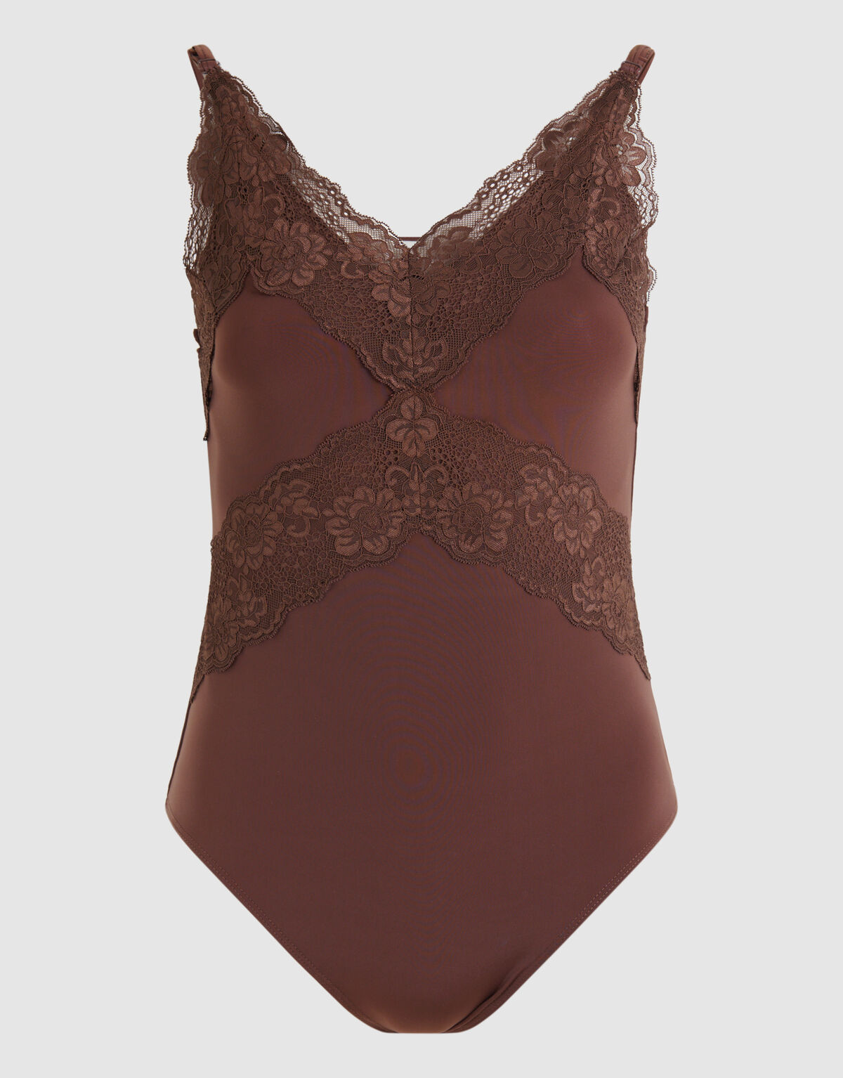 Spitzenbody Braun SHOEBY WOMEN