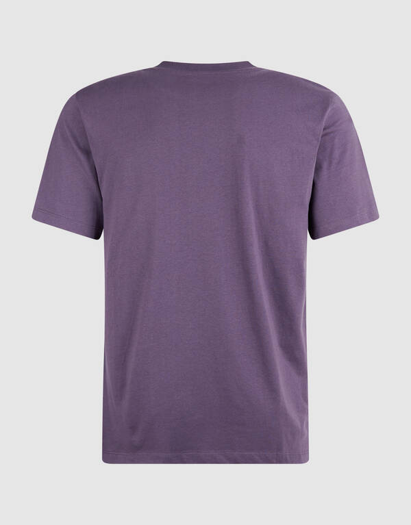 Minimal Artwork T-Shirt Lila SHOEBY MEN