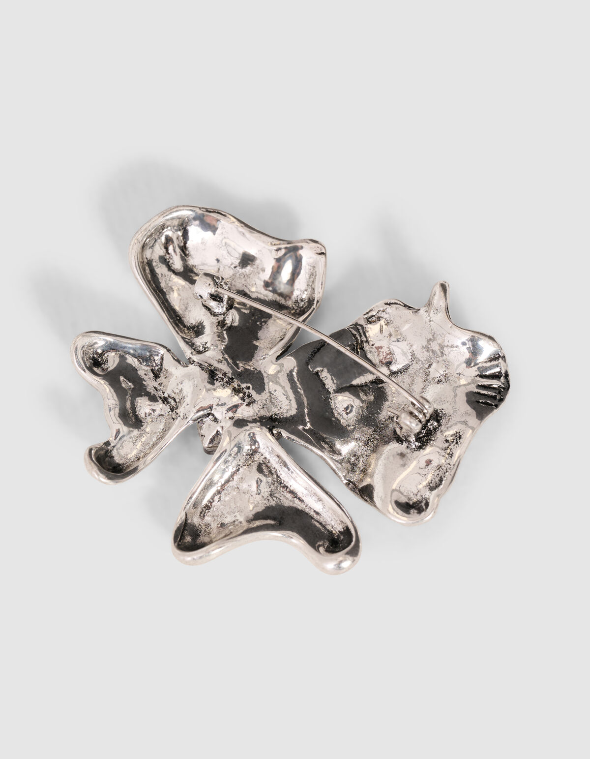 Blumenbrosche Silber SHOEBY ACCESSOIRES