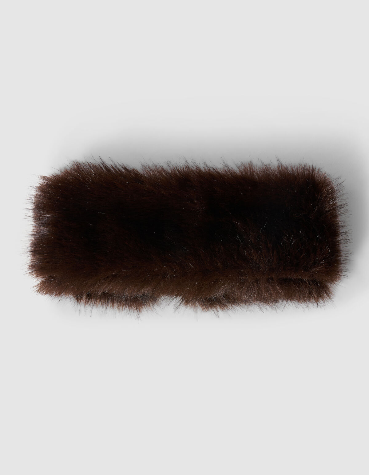 Fake-Fur-Haarband Dunkelbraun By Lonneke SHOEBY ACCESSOIRES