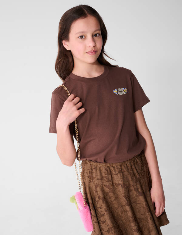 Progress Artwork T-Shirt Braun SHOEBY GIRLS