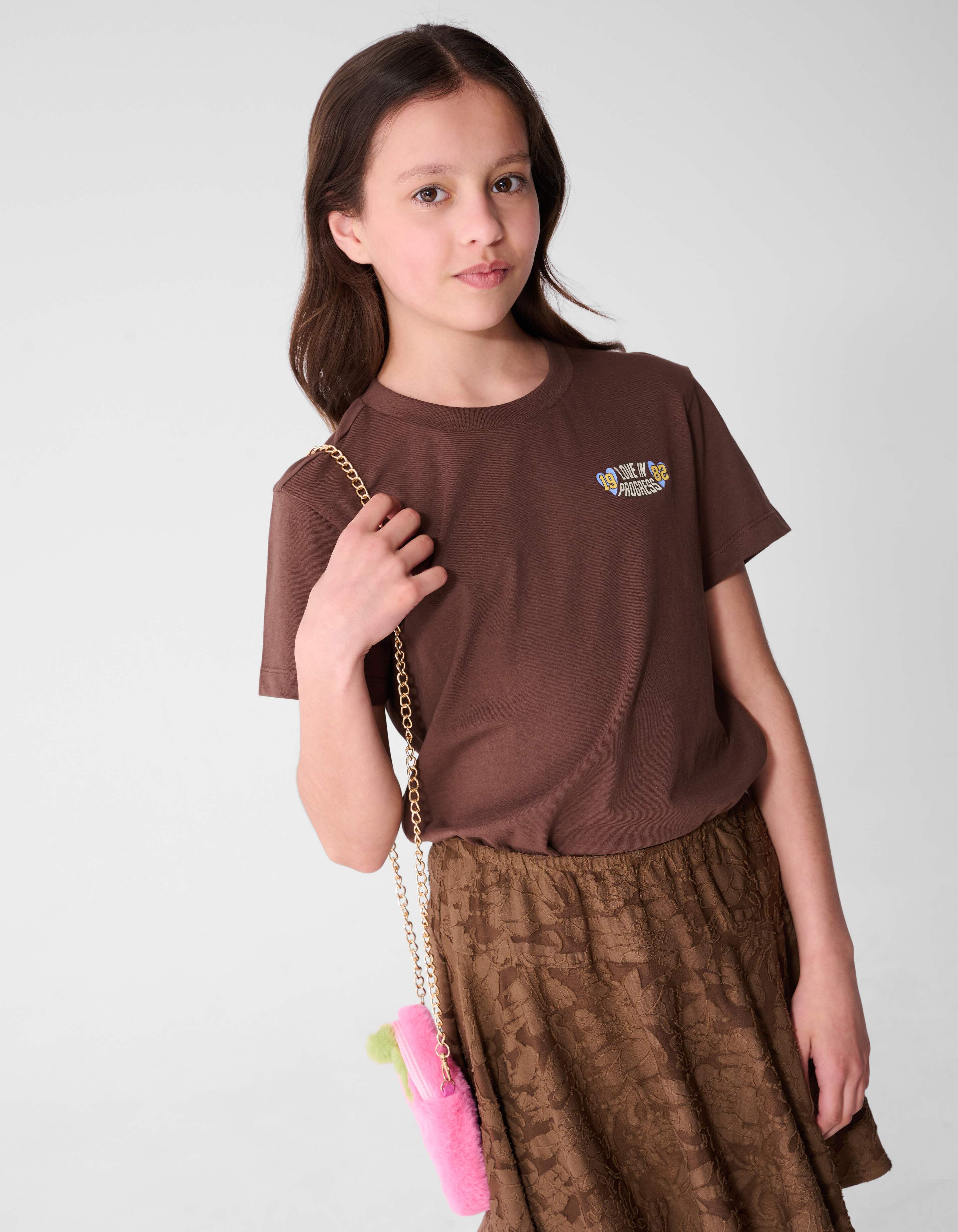 Progress Artwork T-Shirt Braun SHOEBY GIRLS