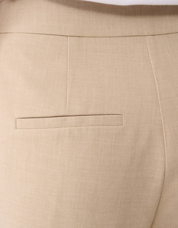 Faltenhose mit weitem Bein Sand SHOEBY WOMEN