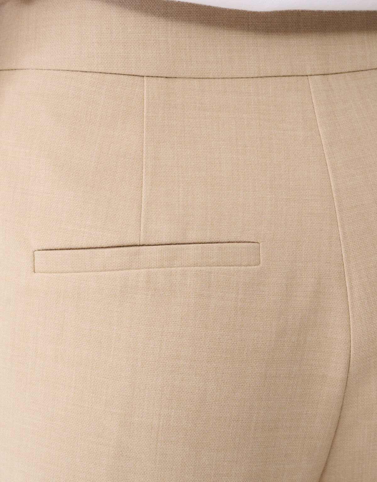 Faltenhose mit weitem Bein Sand SHOEBY WOMEN