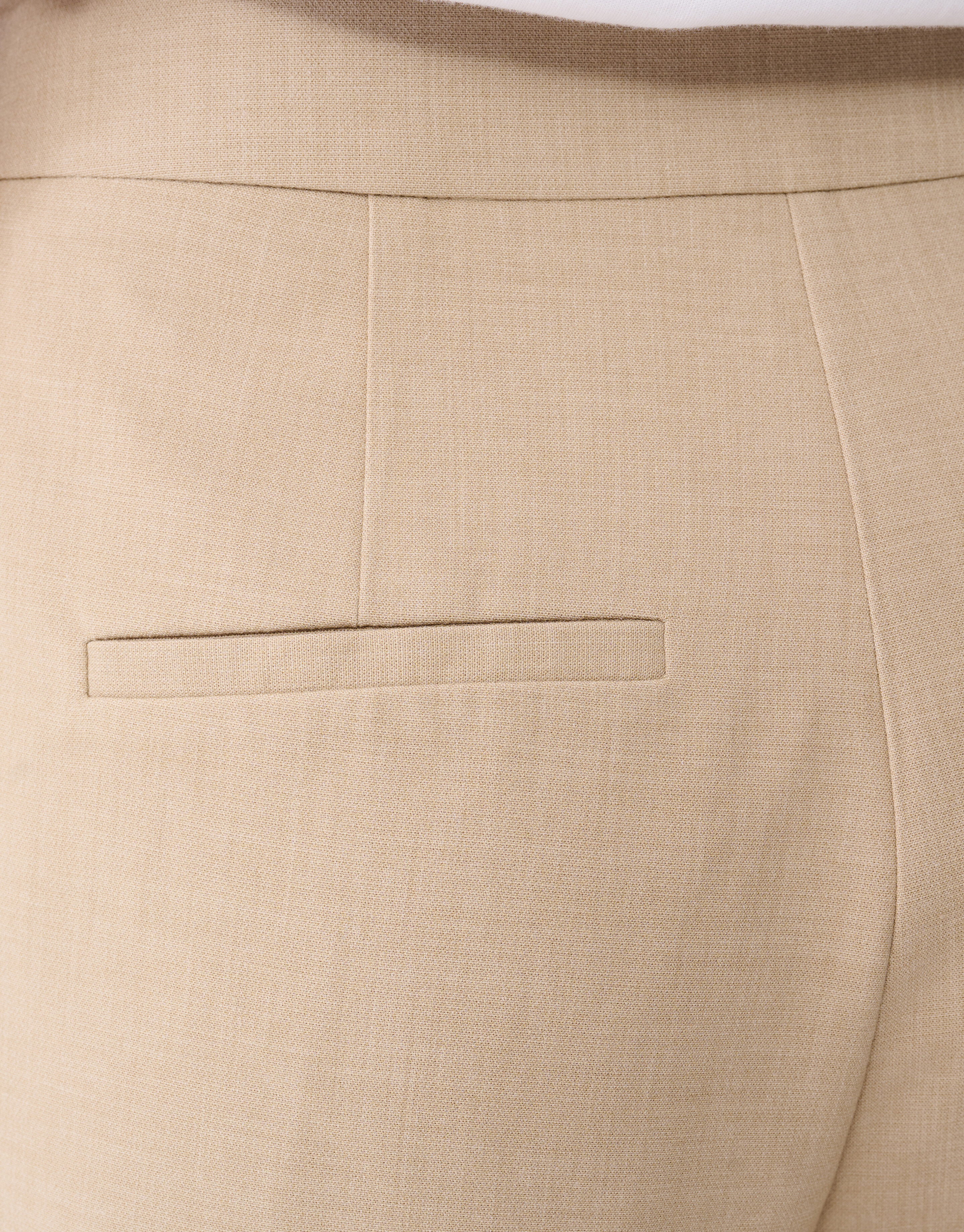 Faltenhose mit weitem Bein Sand SHOEBY WOMEN