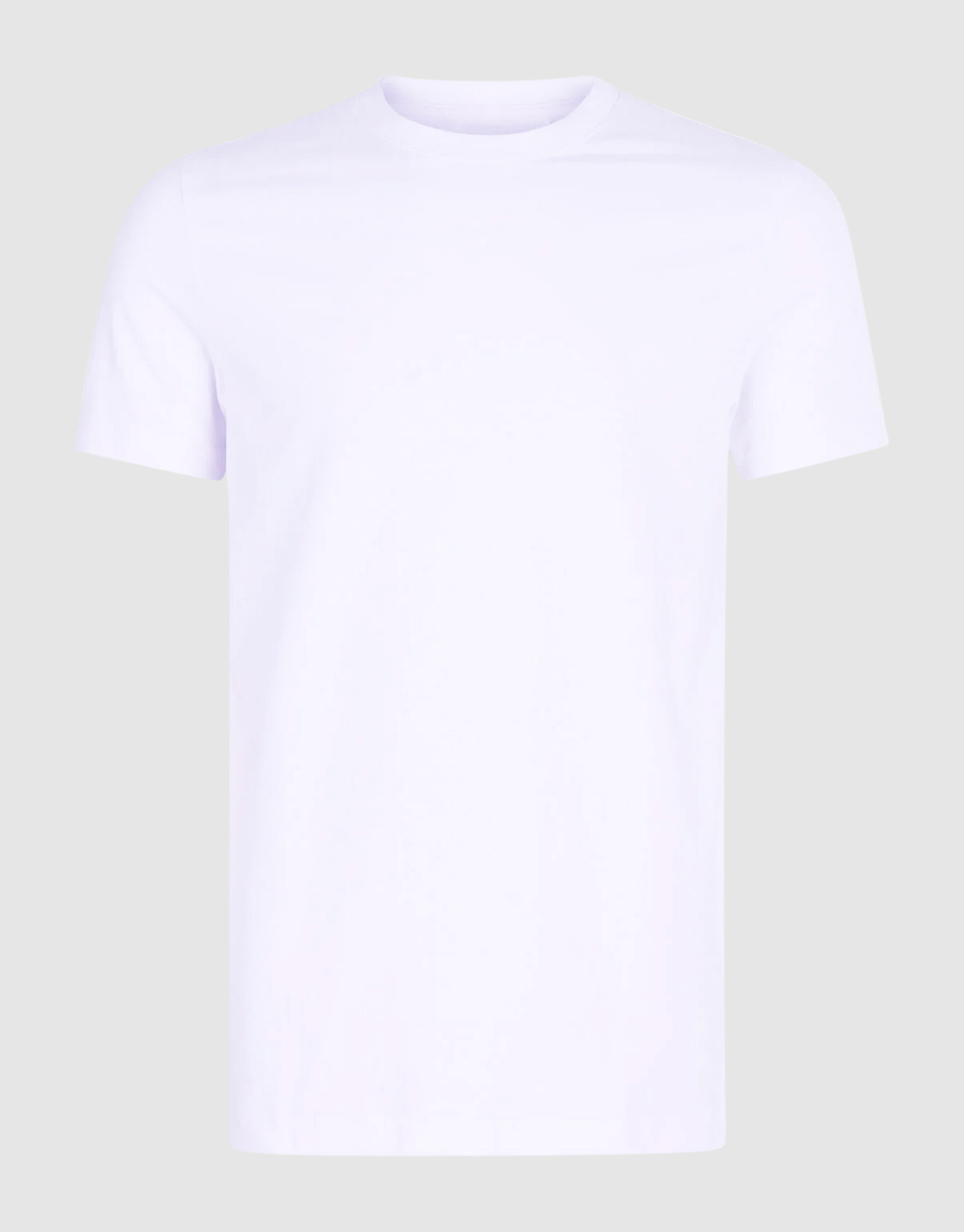 Basic-T-Shirt Wei&szlig; SHOEBY MEN