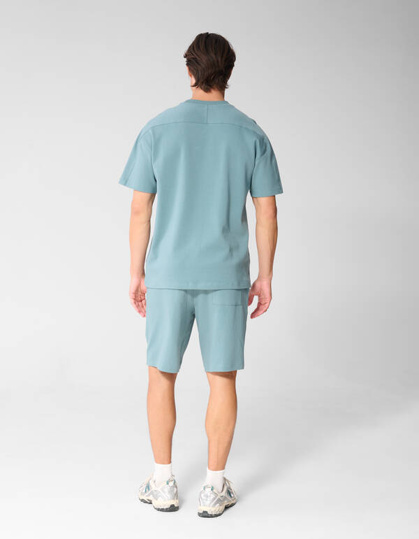 Spark Label T-Shirt Blau SHOEBY MEN