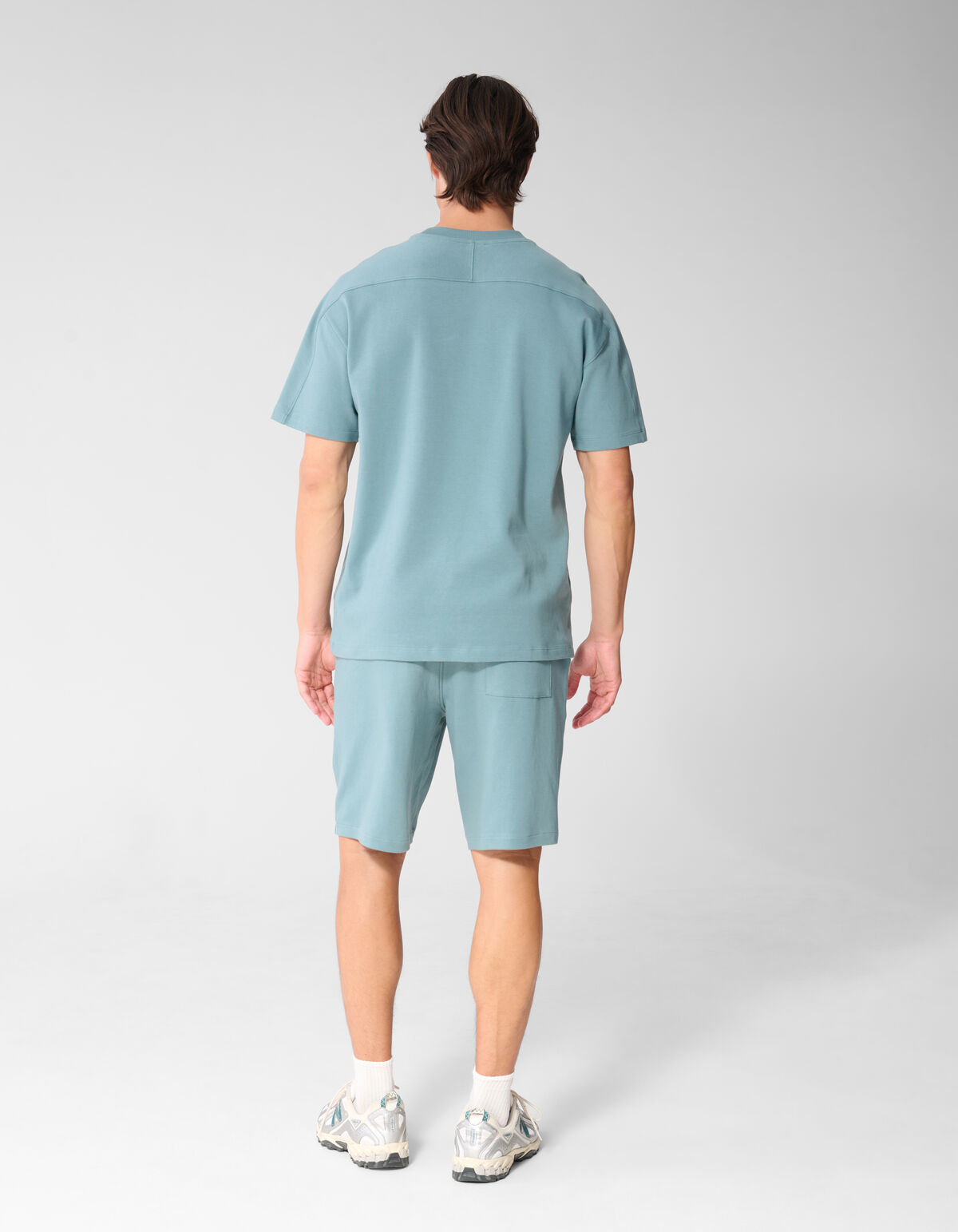 Spark Label T-Shirt Blau SHOEBY MEN