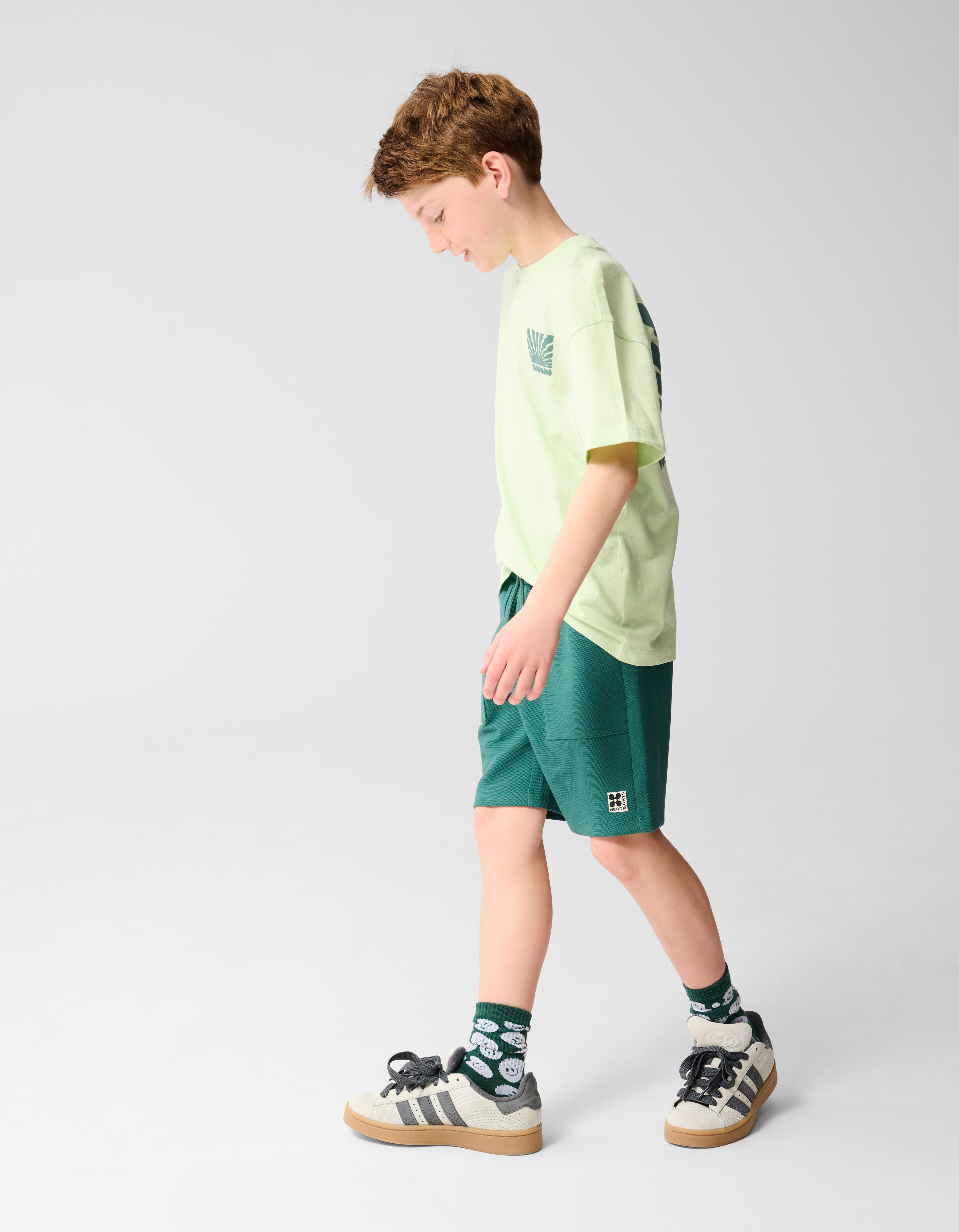 Pique Short Grün SHOEBY BOYS