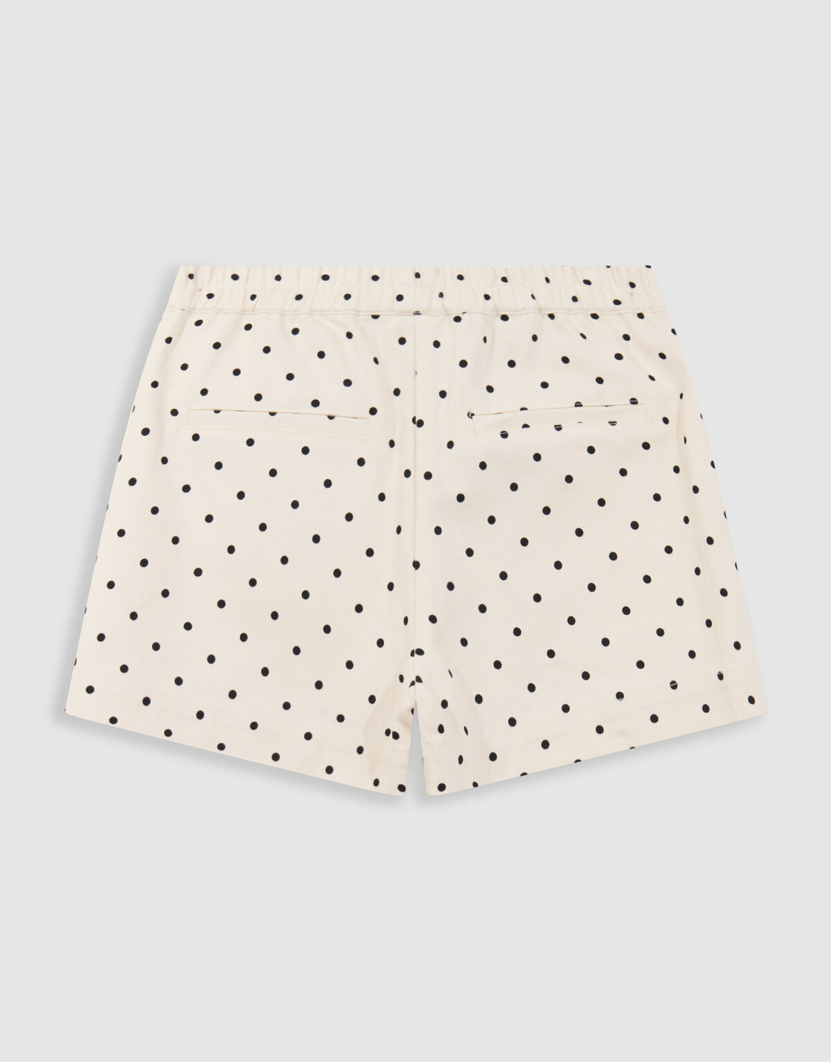 Polkadot Kurz Gebrochen Wei&szlig; SHOEBY GIRLS