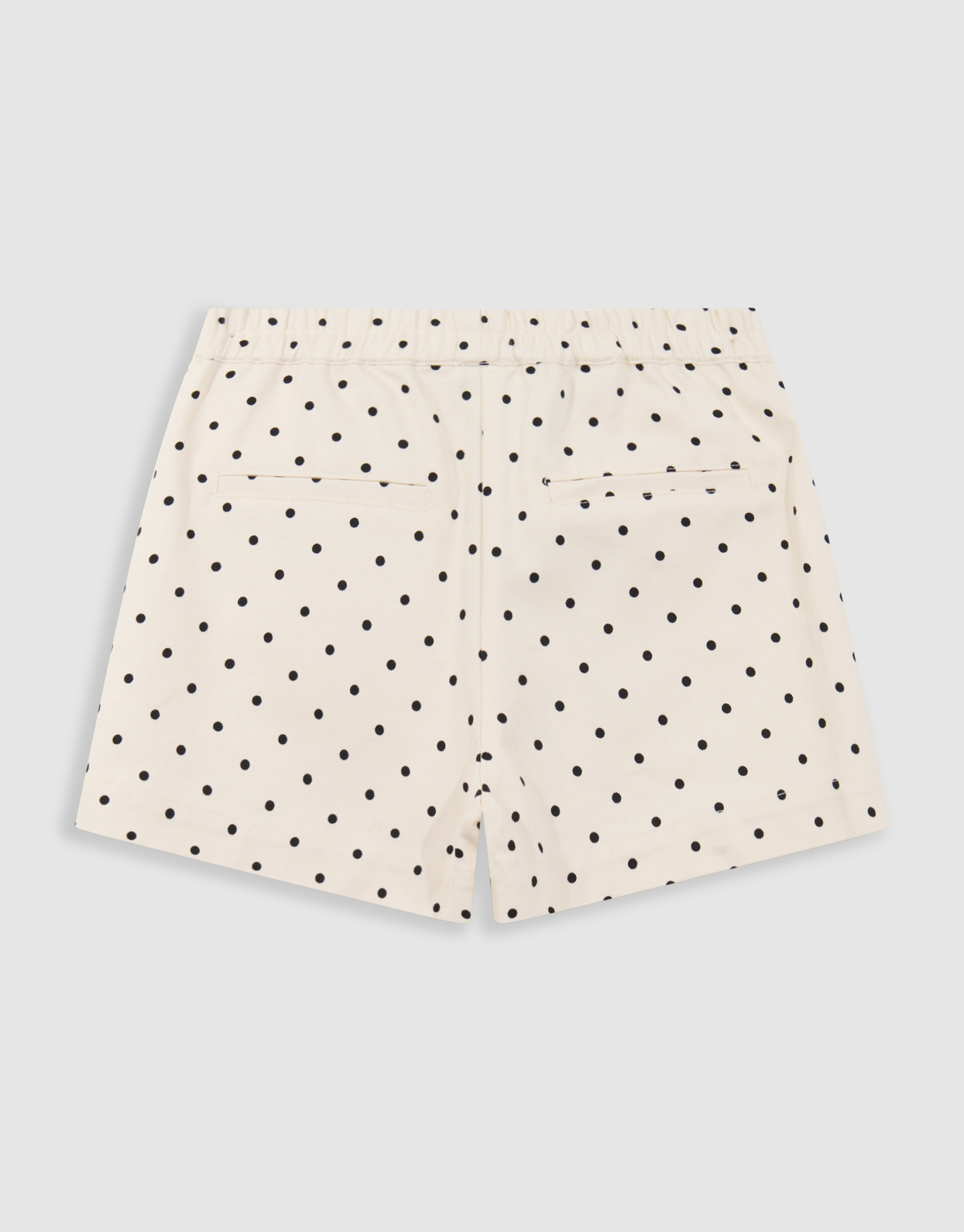 Polkadot Kurz Gebrochen Wei&szlig; SHOEBY GIRLS