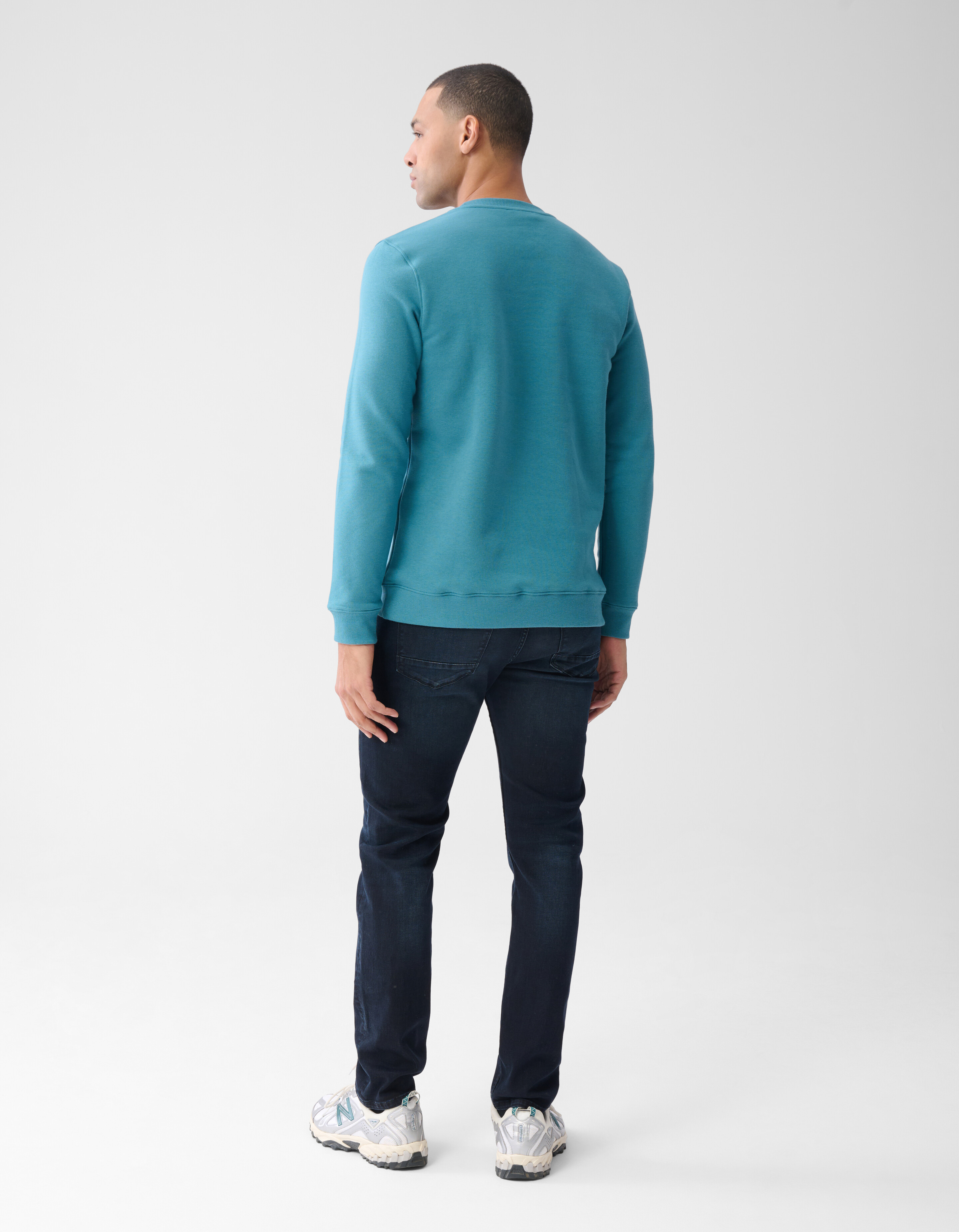 Glitzernder Pullover Blau SHOEBY MEN