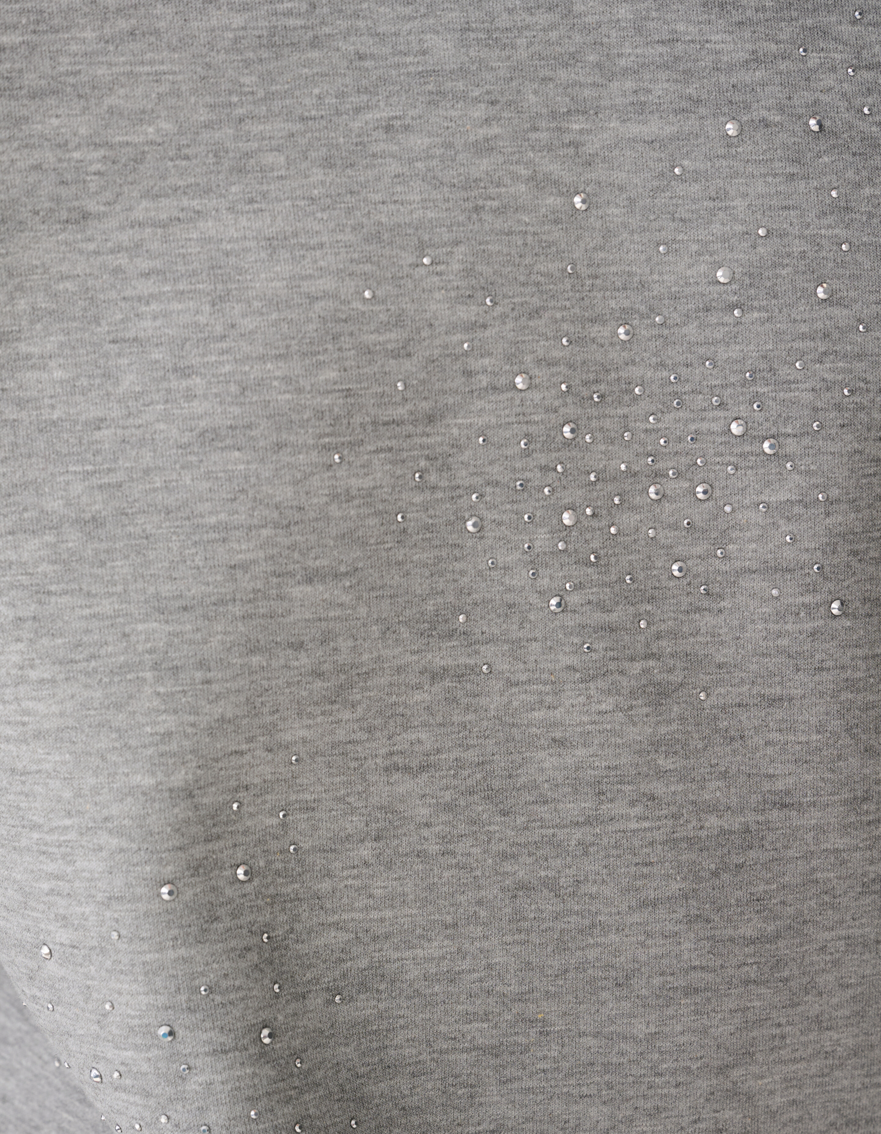 &Uuml;bergro&szlig;er Strickpullover Grau SHOEBY GIRLS