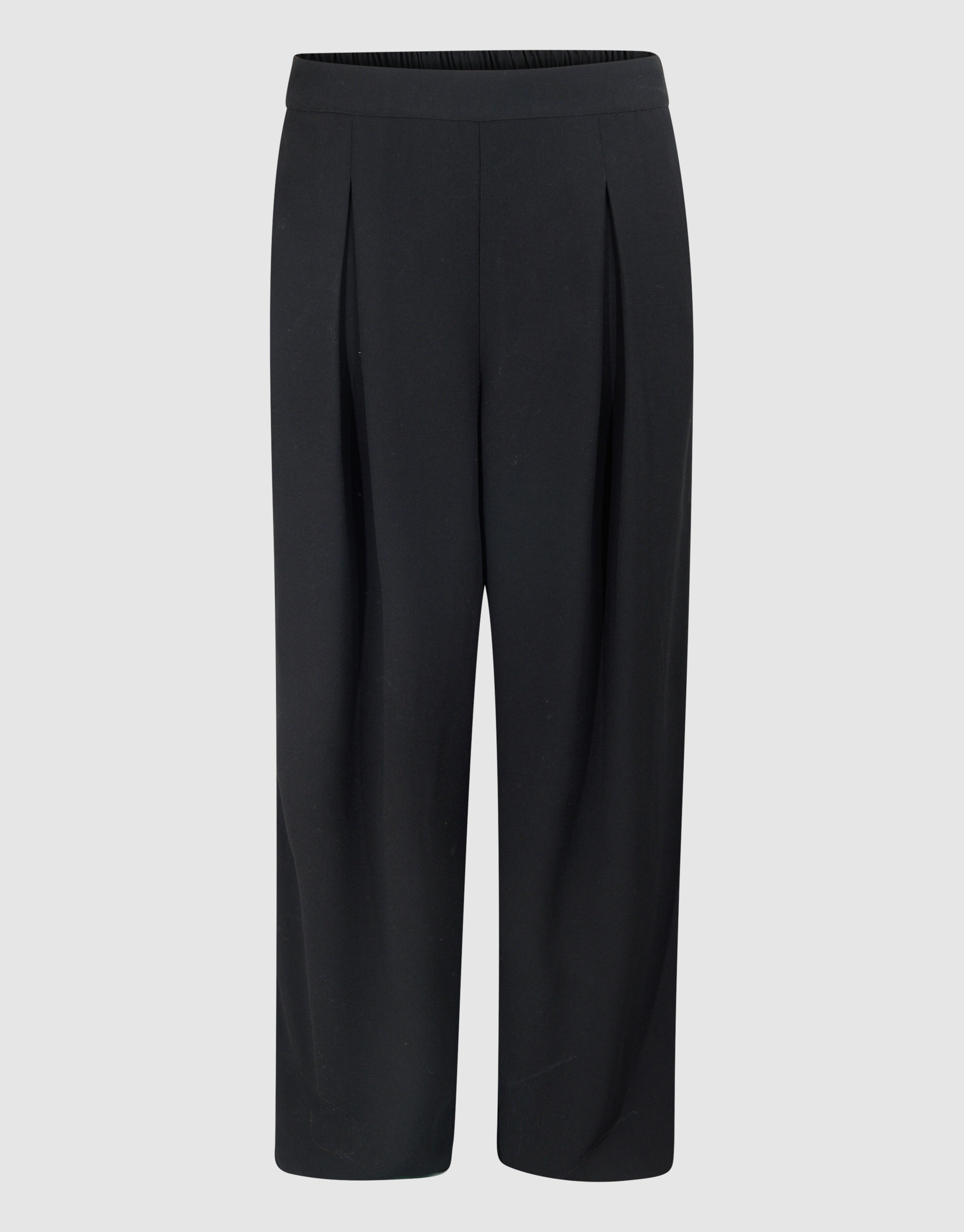 Crepe Wide Leg Trousers Black von Lonneke SHOEBY WOMEN