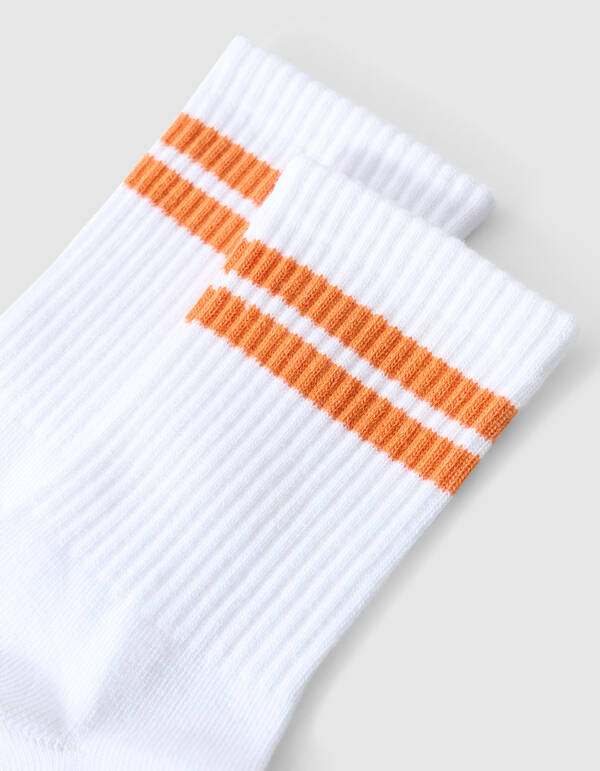 Wave Artwork Socken Orange SHOEBY ACCESSOIRES