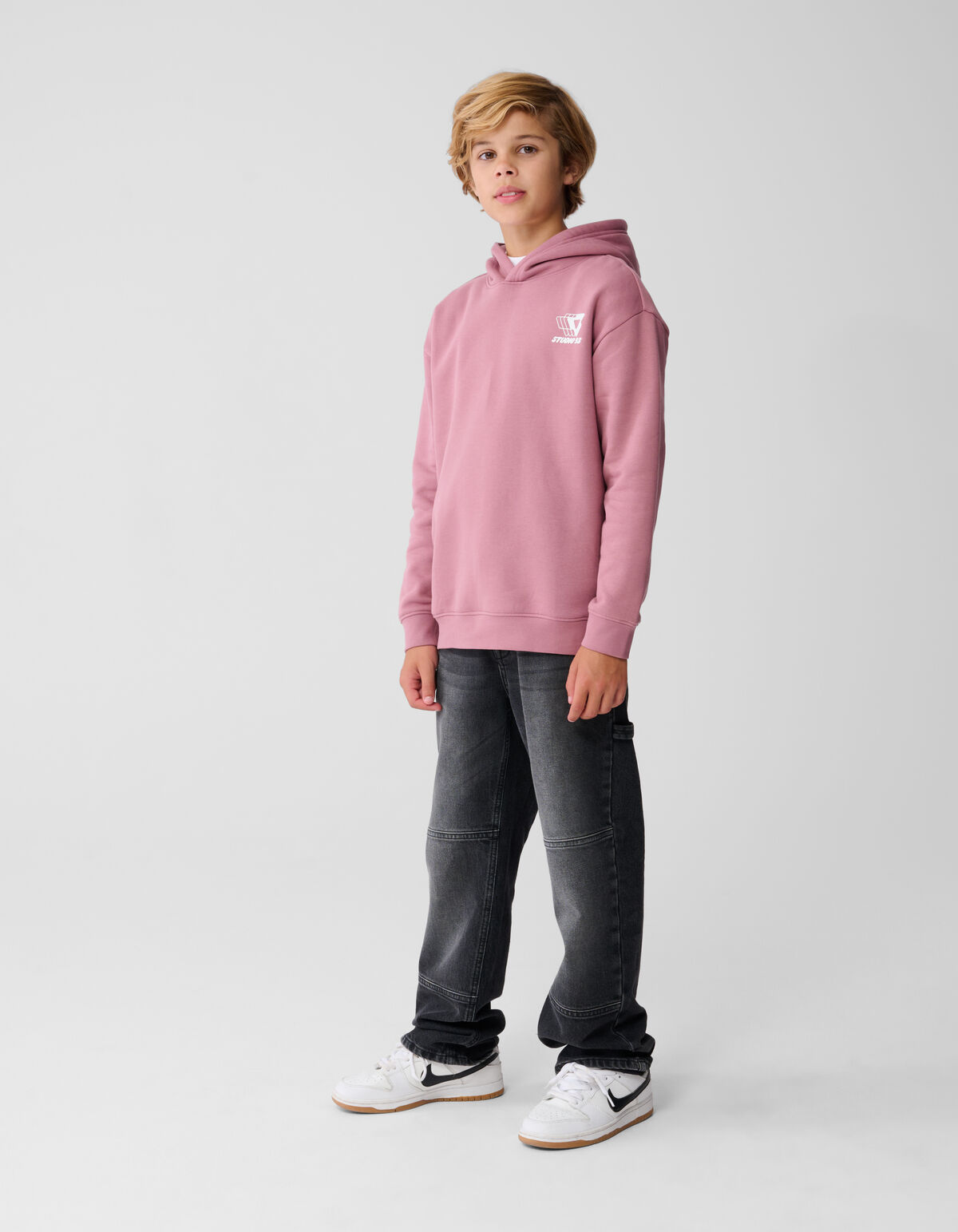 Chill Hoodie Dunkelrosa SHOEBY BOYS