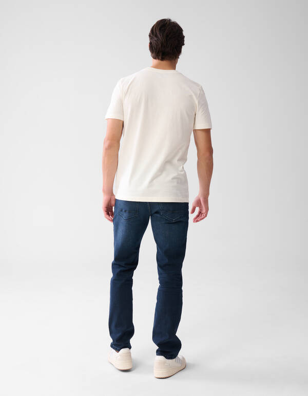 Straight Fit Jeans Blau/Schwarz L34 SHOEBY MEN