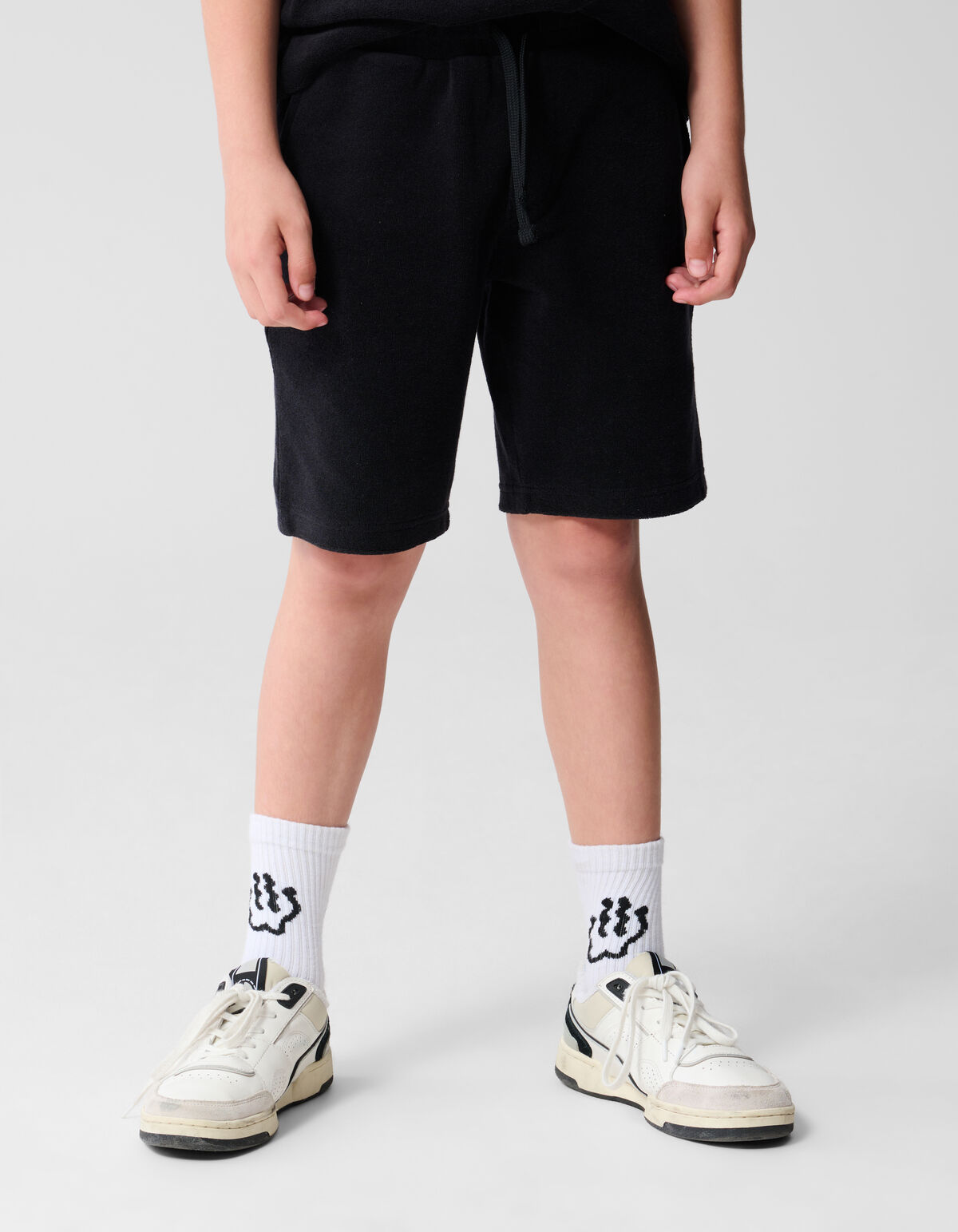 Towling Kurz Schwarz SHOEBY BOYS