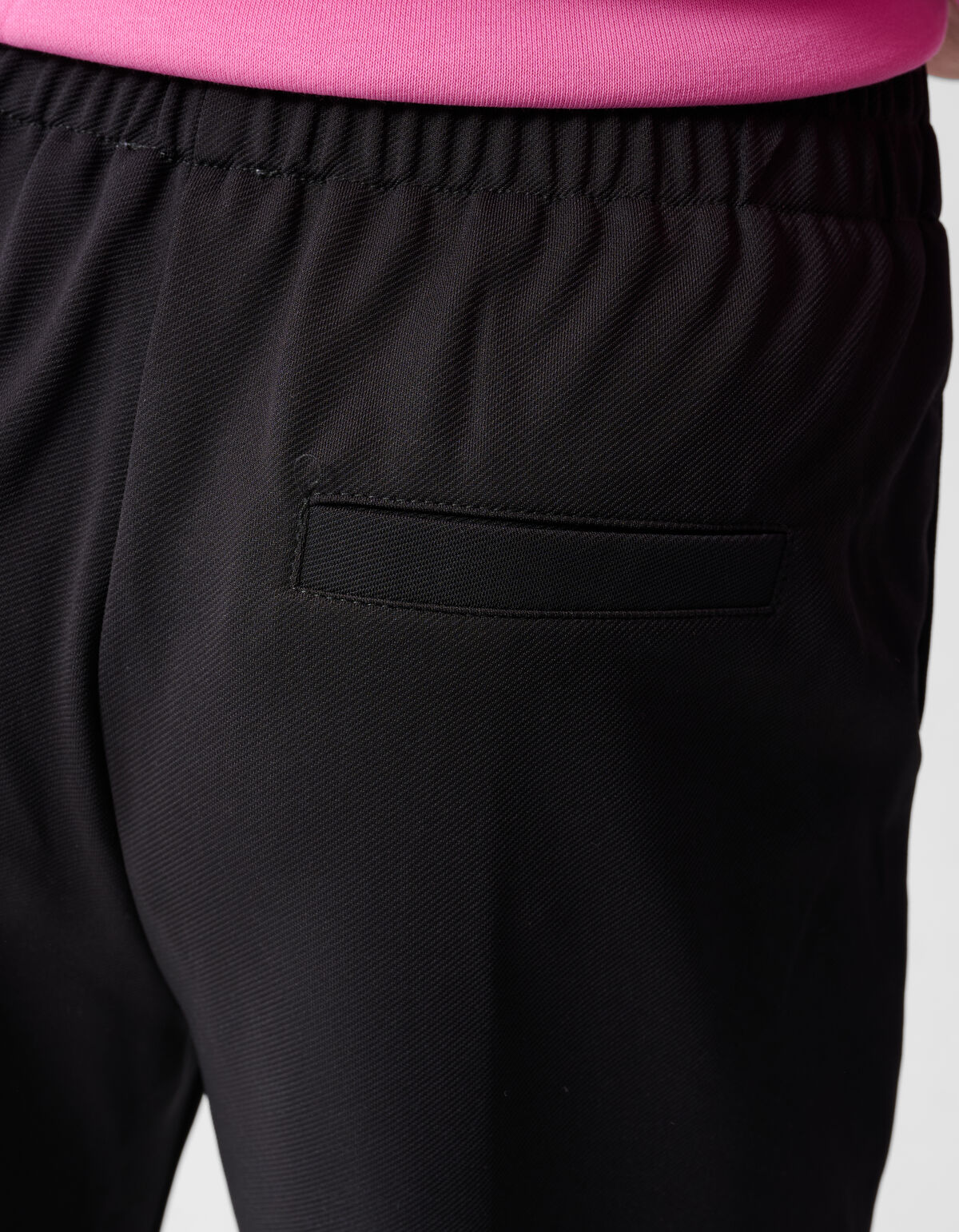 Sportliche Bogenhose mit weitem Bein Dunkelgrau SHOEBY GIRLS