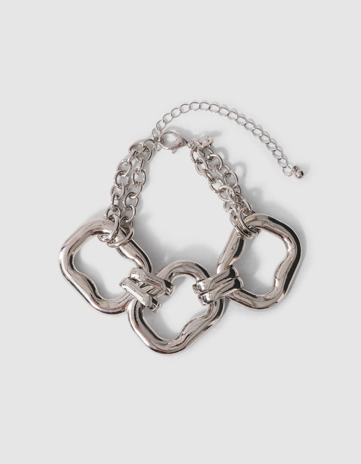 Square Armband Zilver SHOEBY ACCESSOIRES