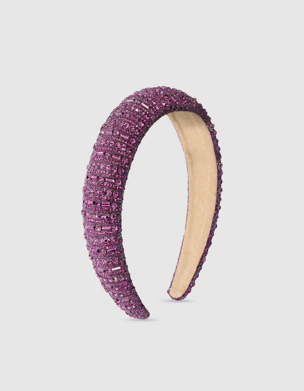Strass-Stein Haarband Lila SHOEBY ACCESSOIRES