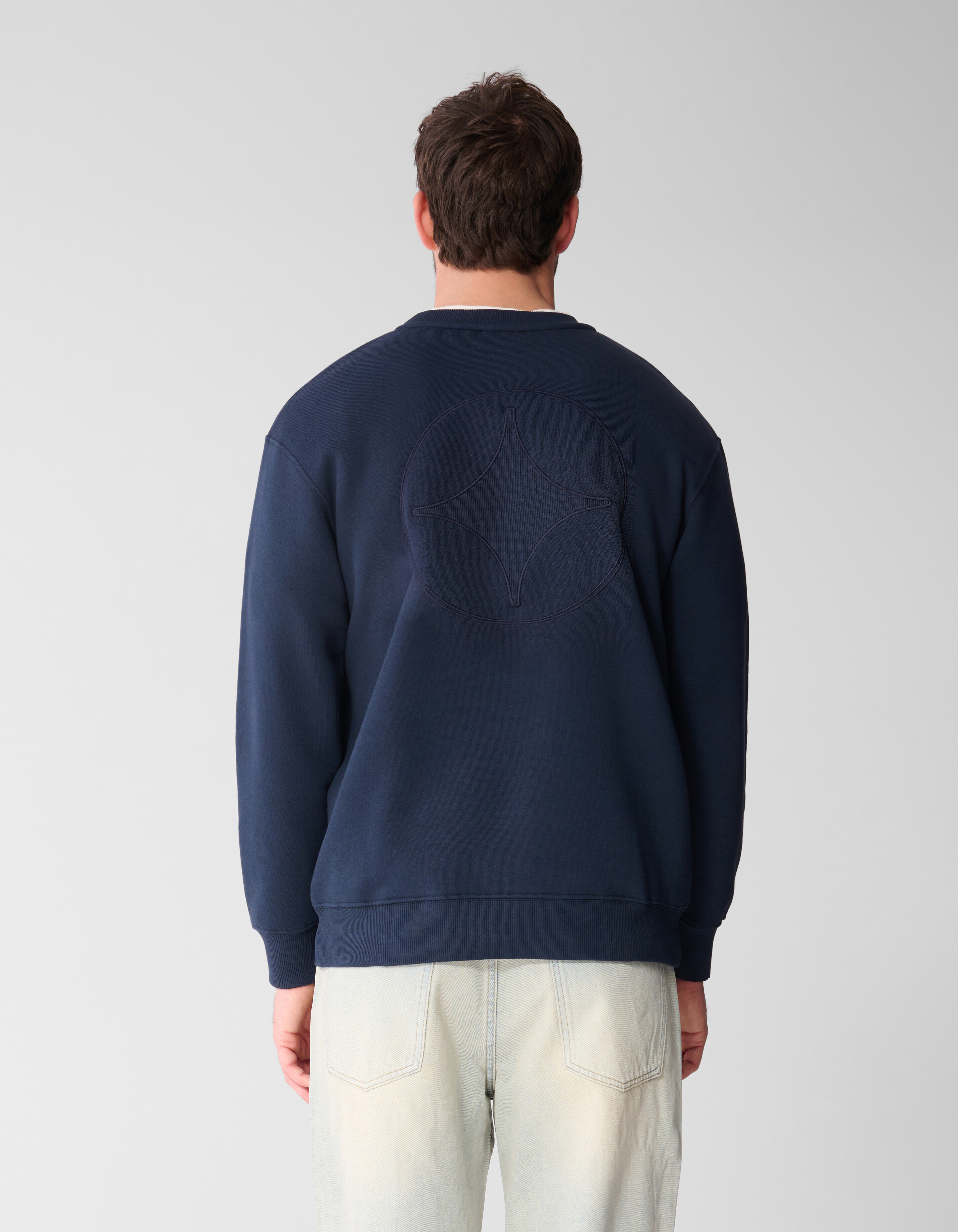 Rib Spark Sweater Dunkelblau SHOEBY MEN
