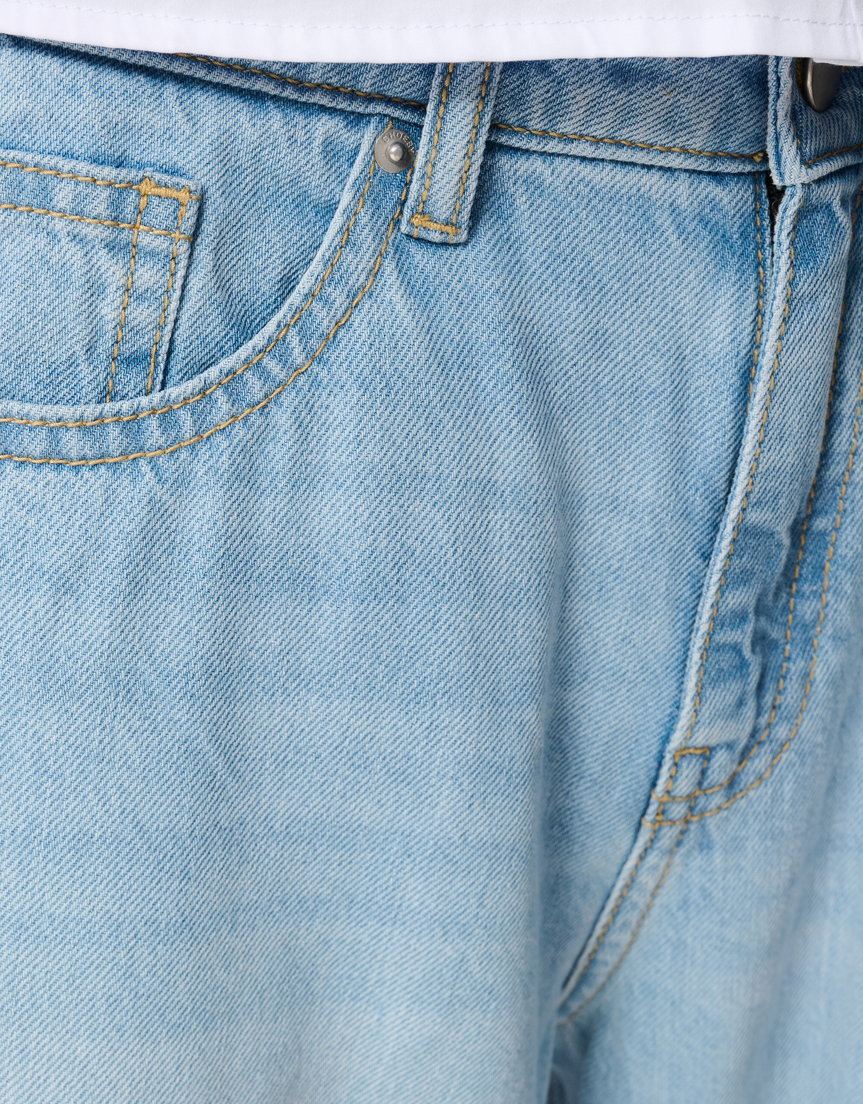 Weiche Jeans mit weitem Bein Gebleicht SHOEBY WOMEN