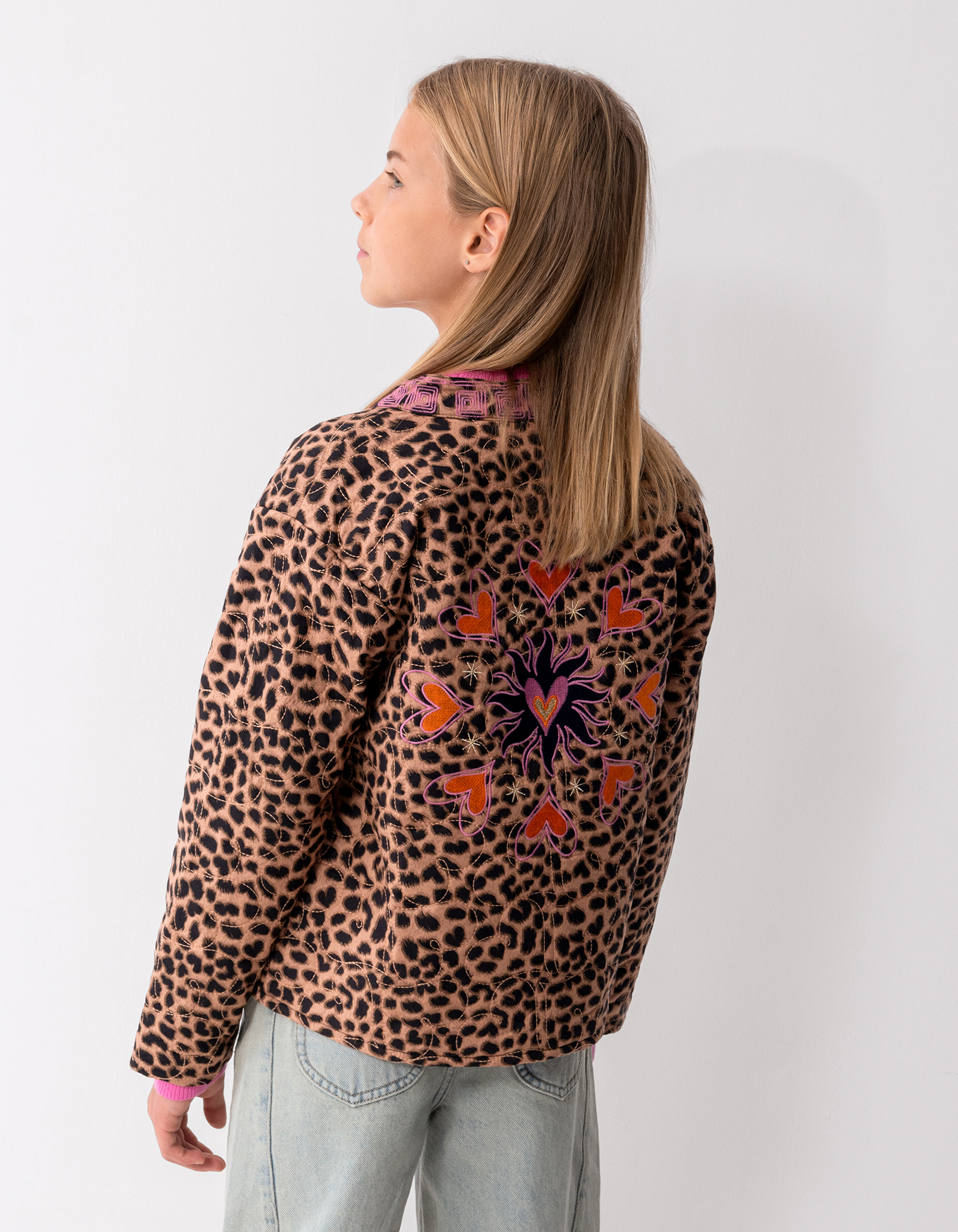 Jack Bruin mit Leopardenmuster SHOEBY GIRLS