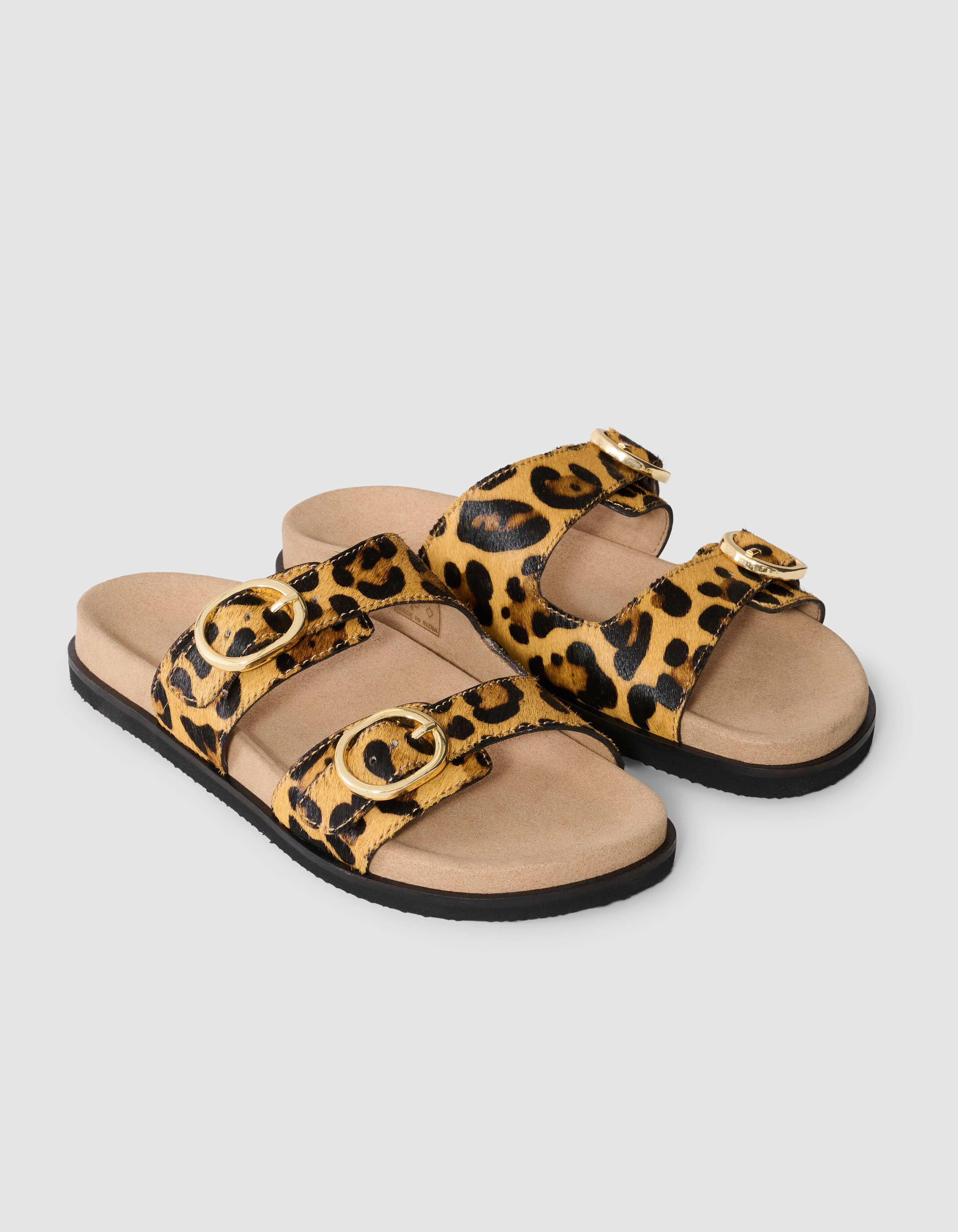 Leopard Hausschuh Braun SHOEBY SHOES